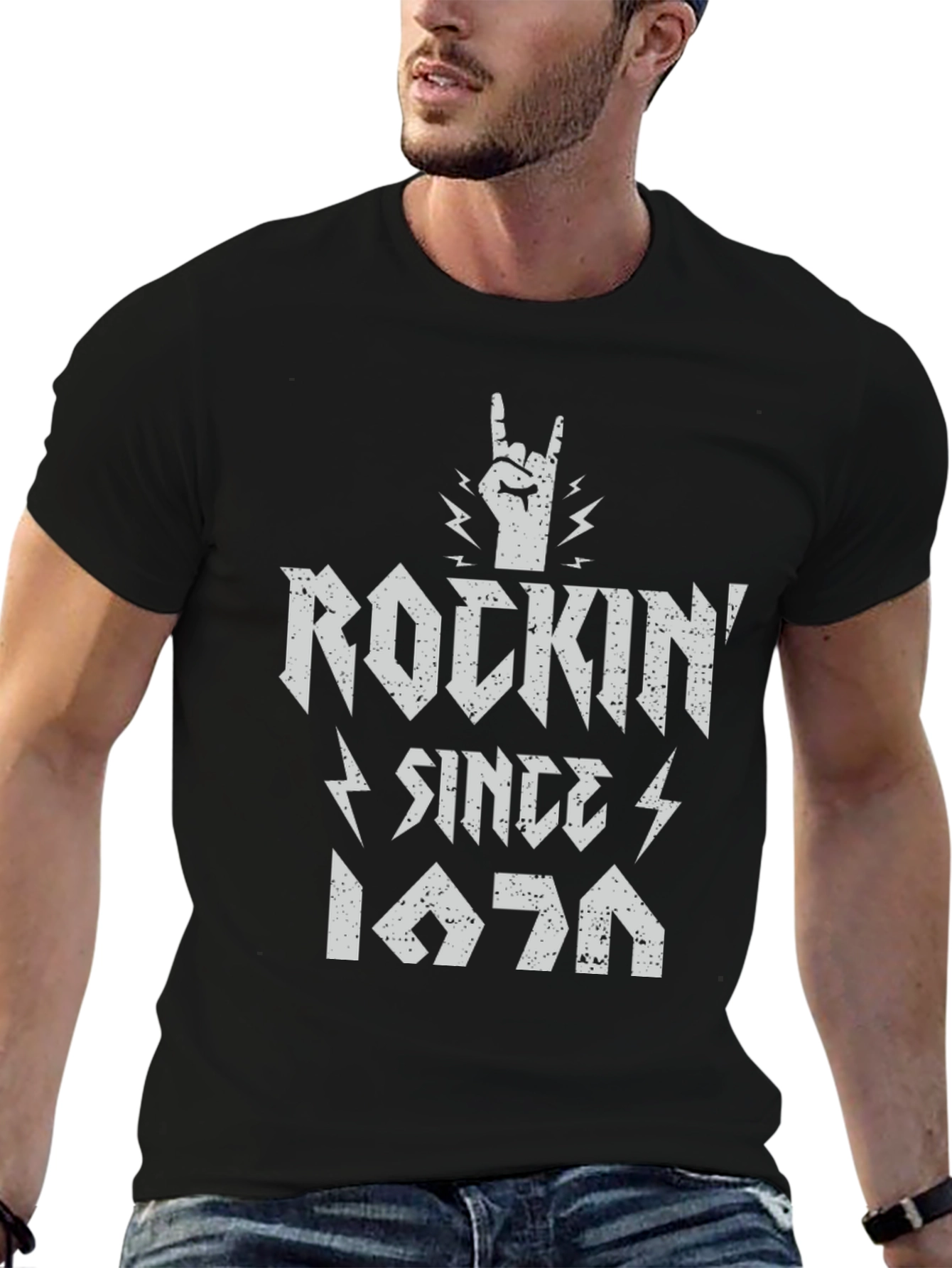 Rockin Since 1976 Graphic Tee