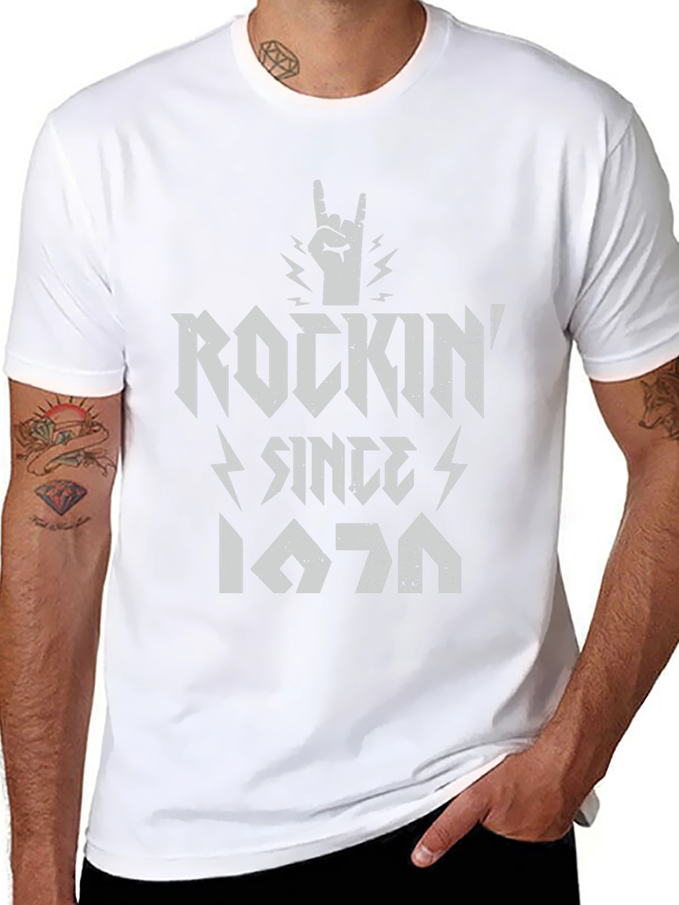 Rockin Since 1976 Graphic Tee