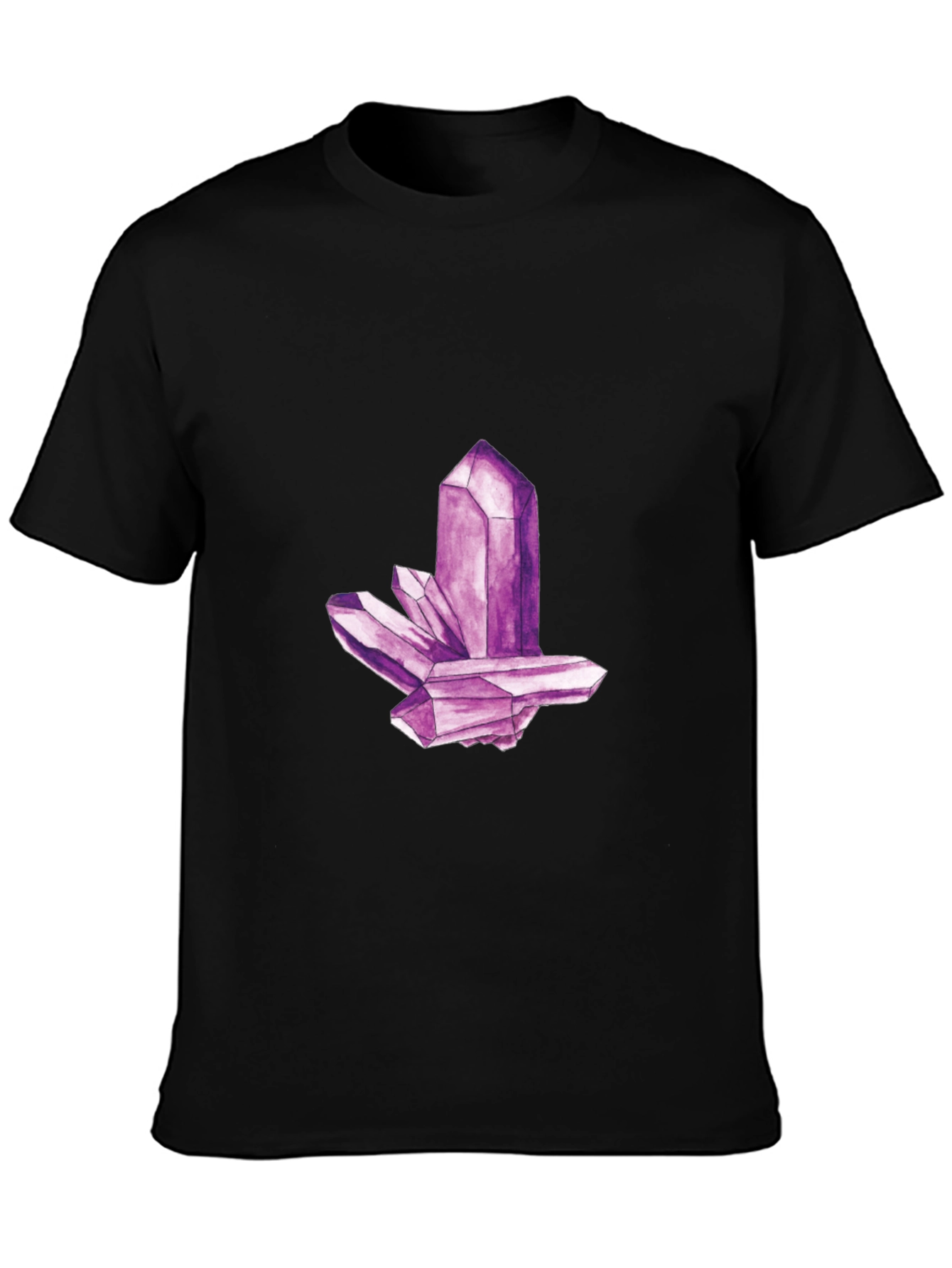 Amethyst Crystal Graphic T-Shirt - Unisex
