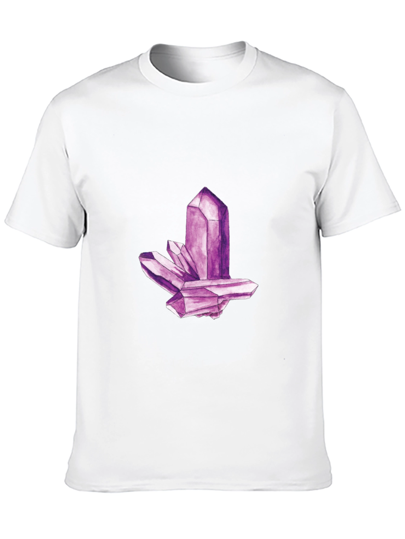 Amethyst Crystal Graphic T-Shirt - Unisex