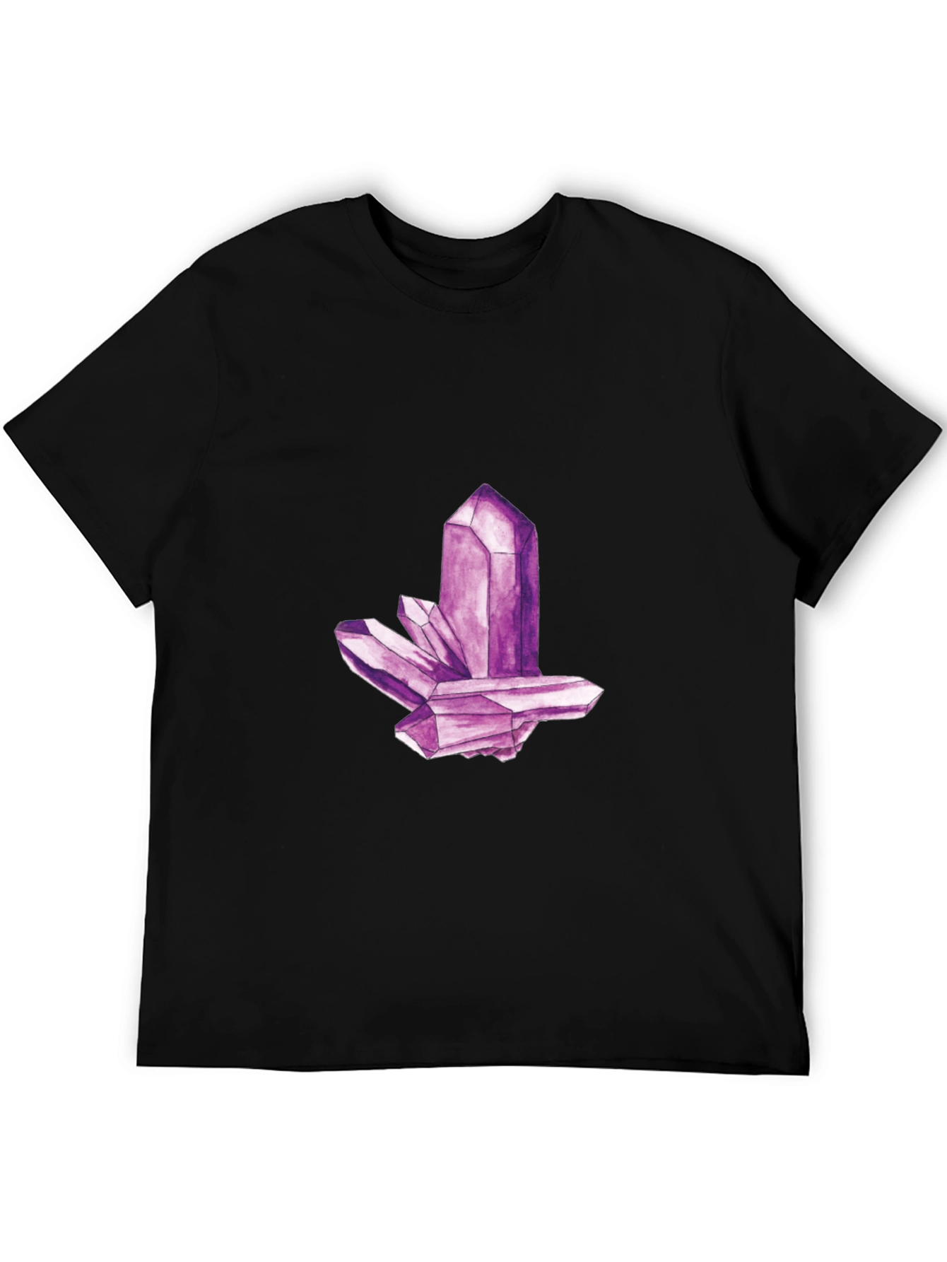 Amethyst Crystal Graphic T-Shirt - Unisex