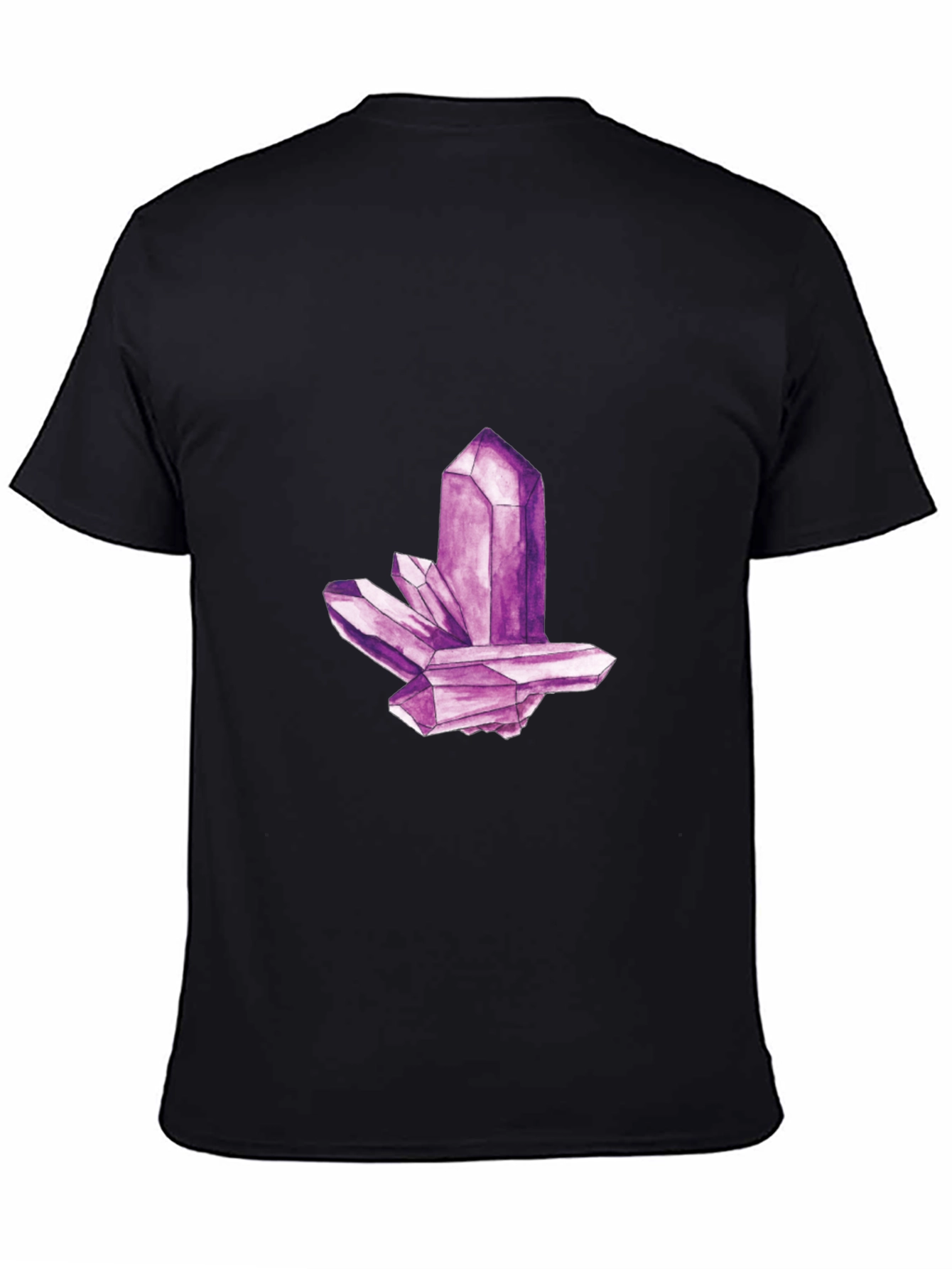 Amethyst Crystal Graphic T-Shirt - Unisex