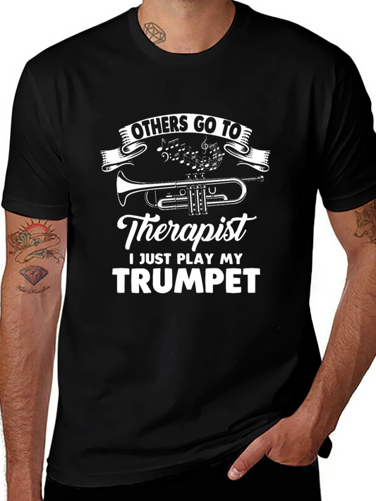 Trumpet Player T-Shirt - Music Therapy Apparel