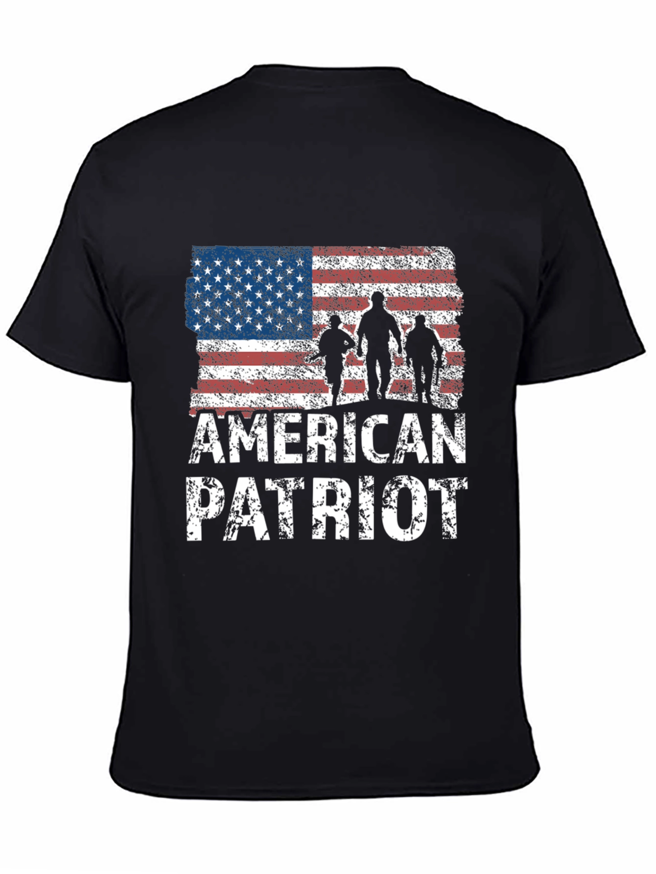 American Patriot Graphic T-Shirt
