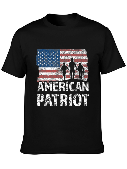American Patriot Graphic T-Shirt