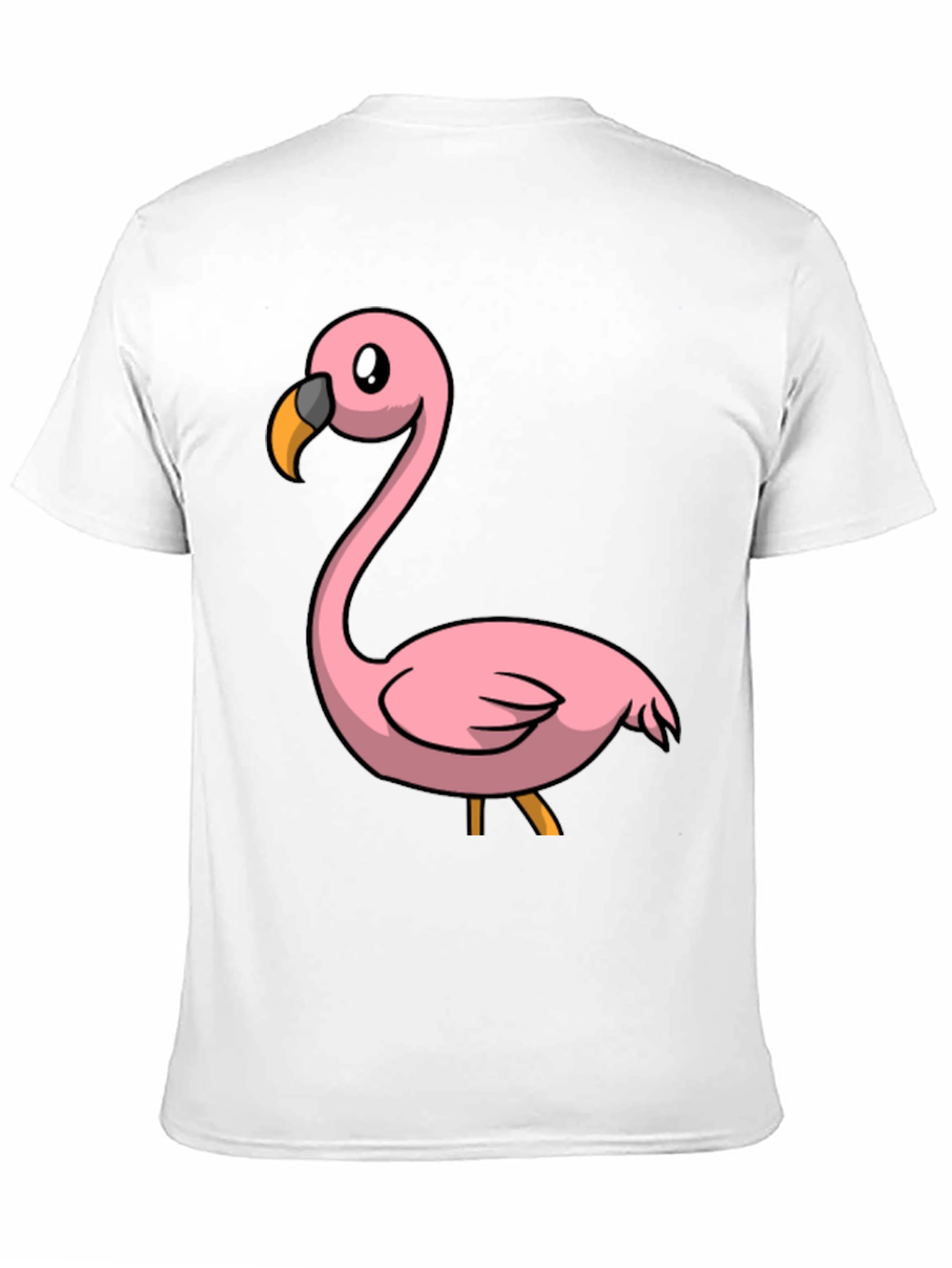 Black Flamingo Graphic T-Shirt - Mens Casual Tee