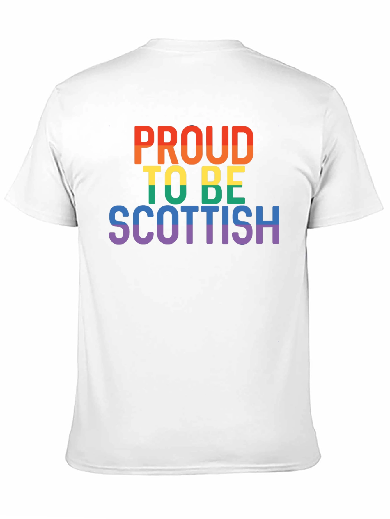 Proud to be Scottish LGBTQ+ Pride T-Shirt