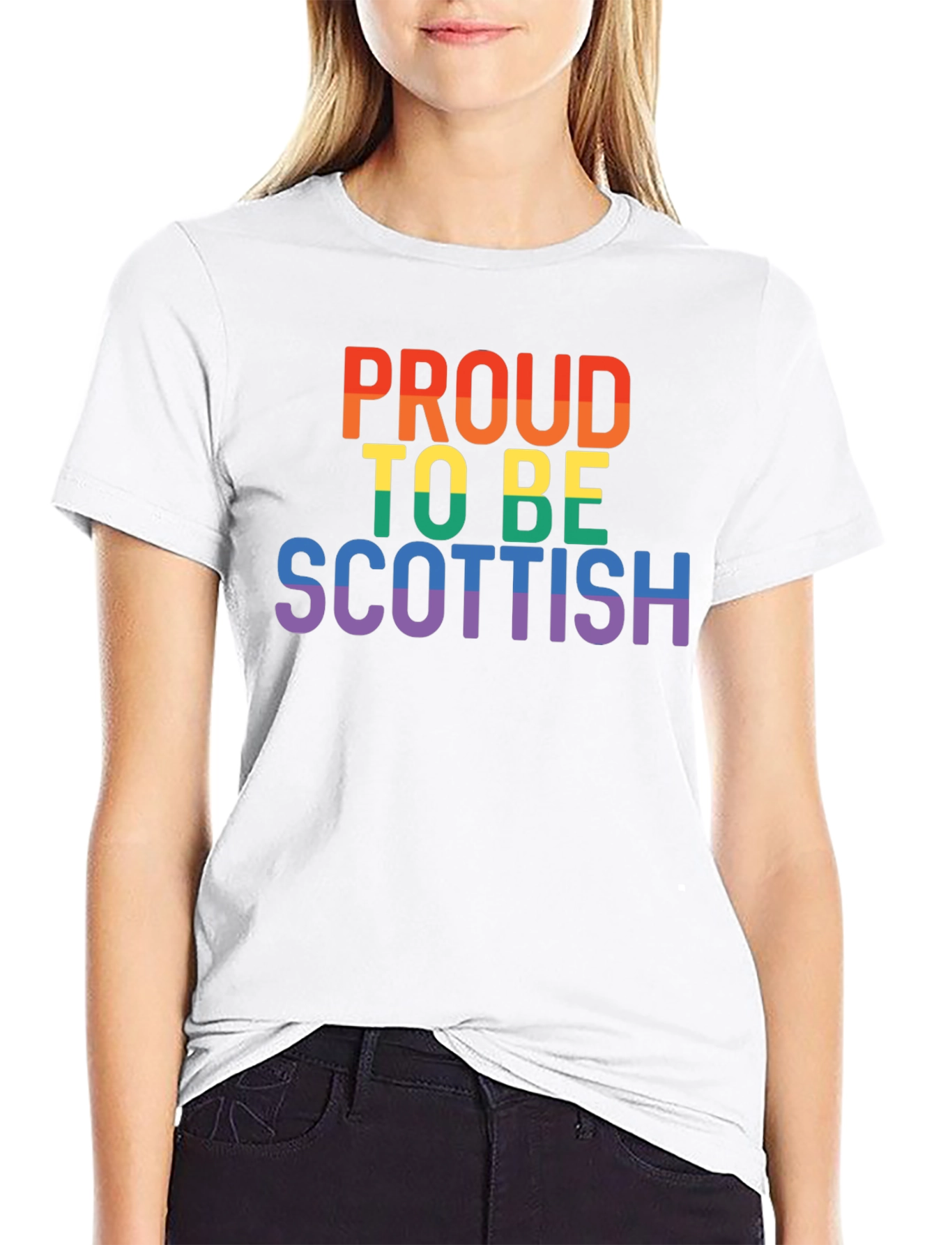 Proud to be Scottish LGBTQ+ Pride T-Shirt