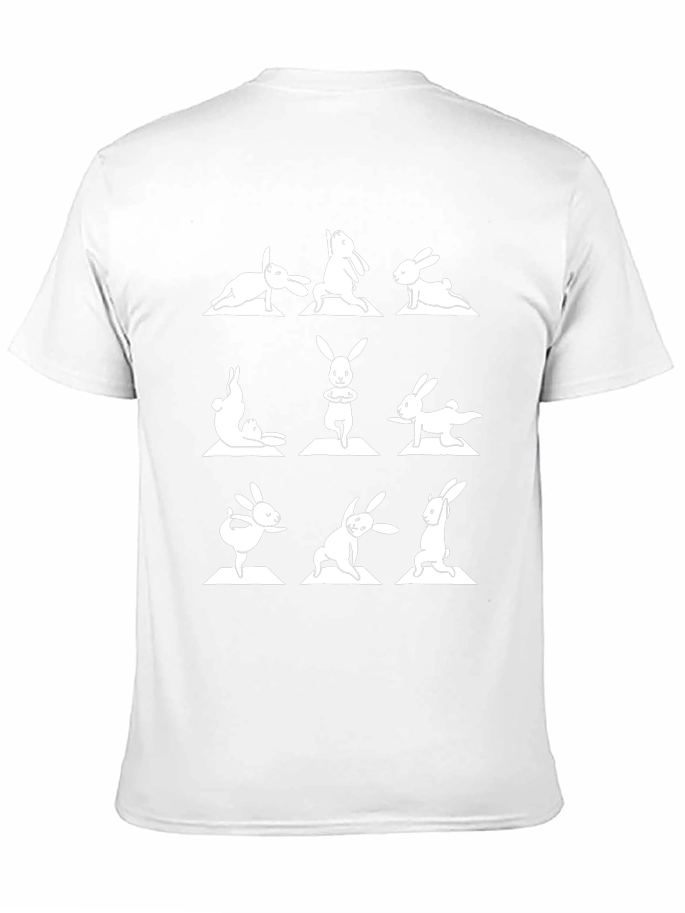 Yoga Bunny T-Shirt - Funny Exercise Tee