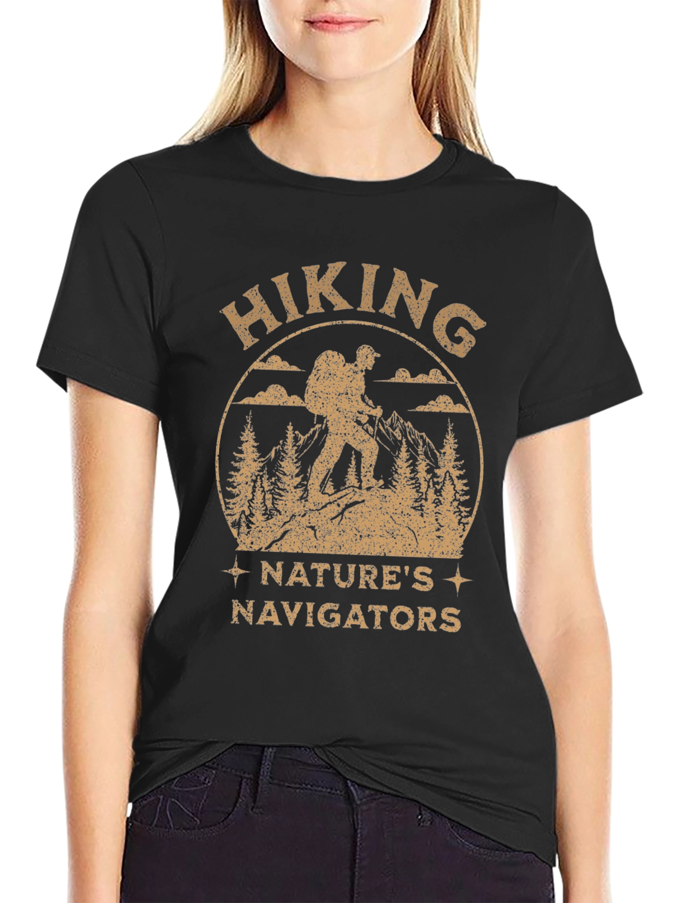 Hiking Natures Navigators Graphic T-Shirt