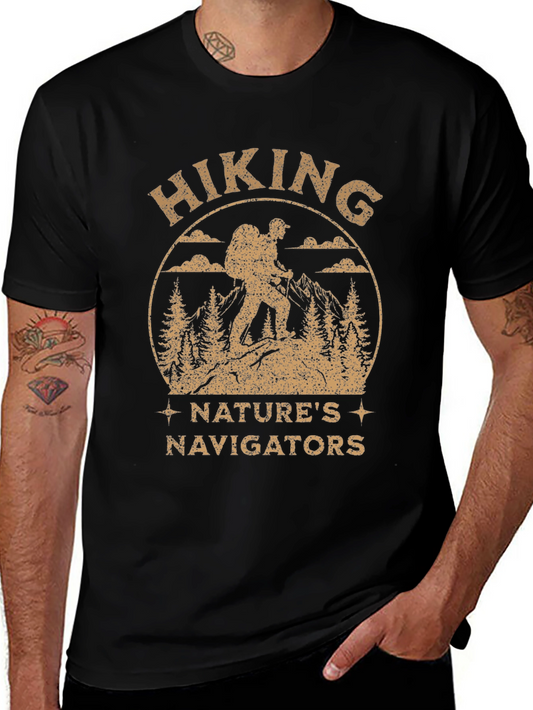 Hiking Natures Navigators Graphic T-Shirt