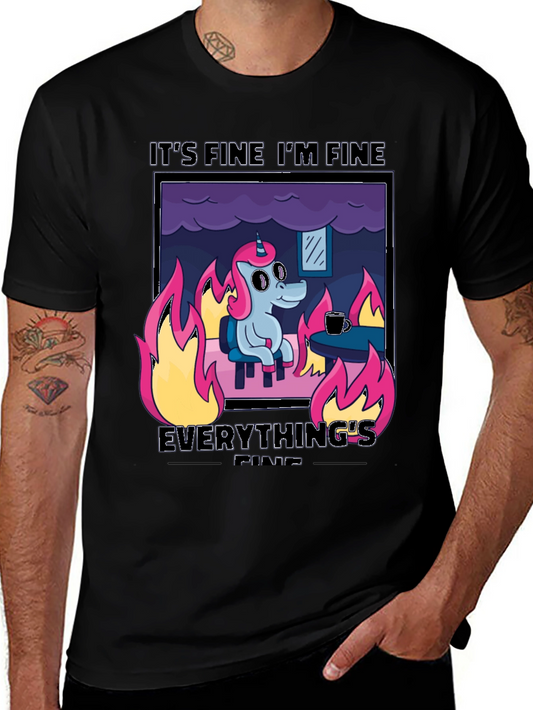 Its Fine Im Fine Everythings Fine T-Shirt