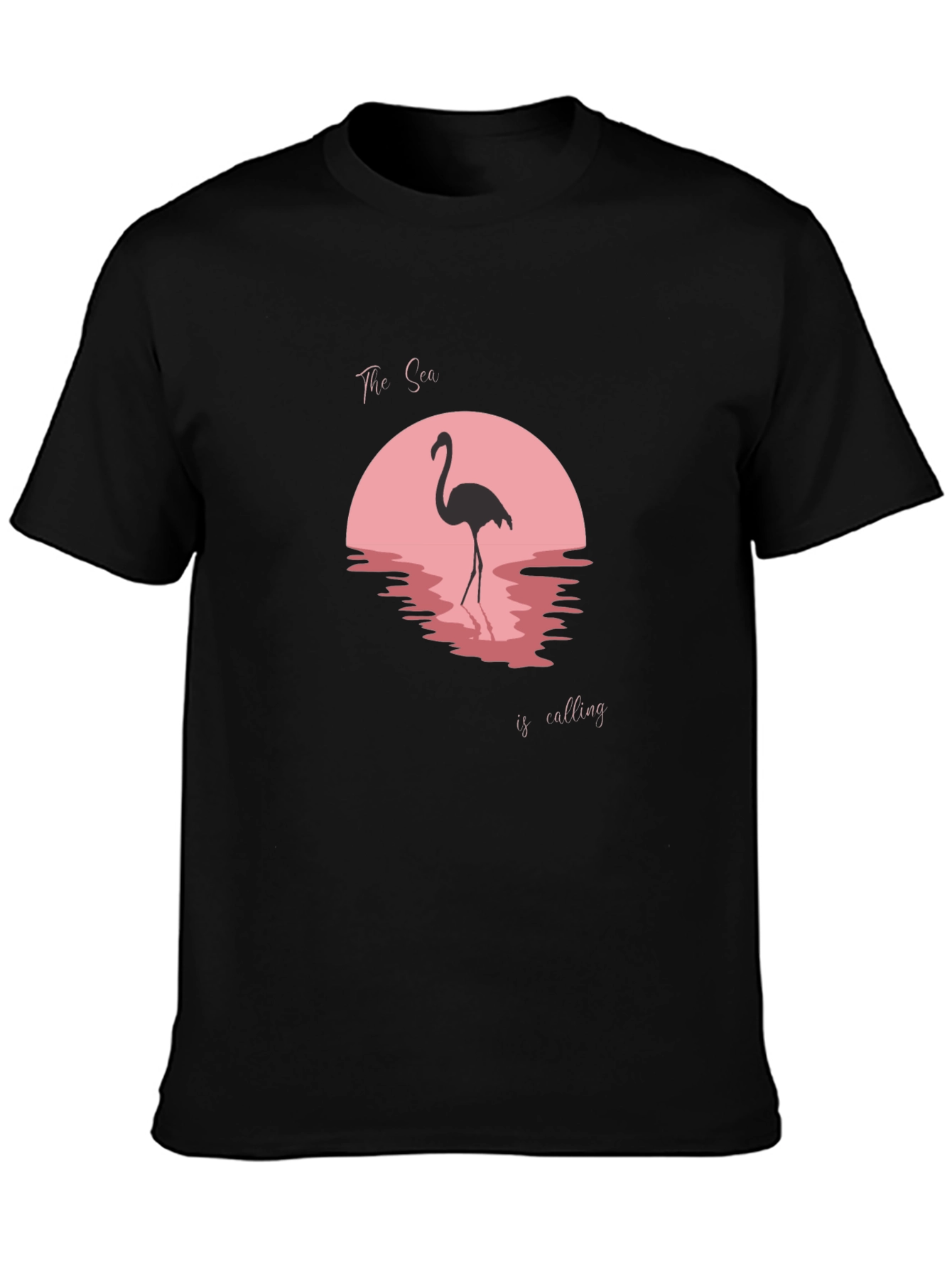 Flamingo Sunset Graphic Tee