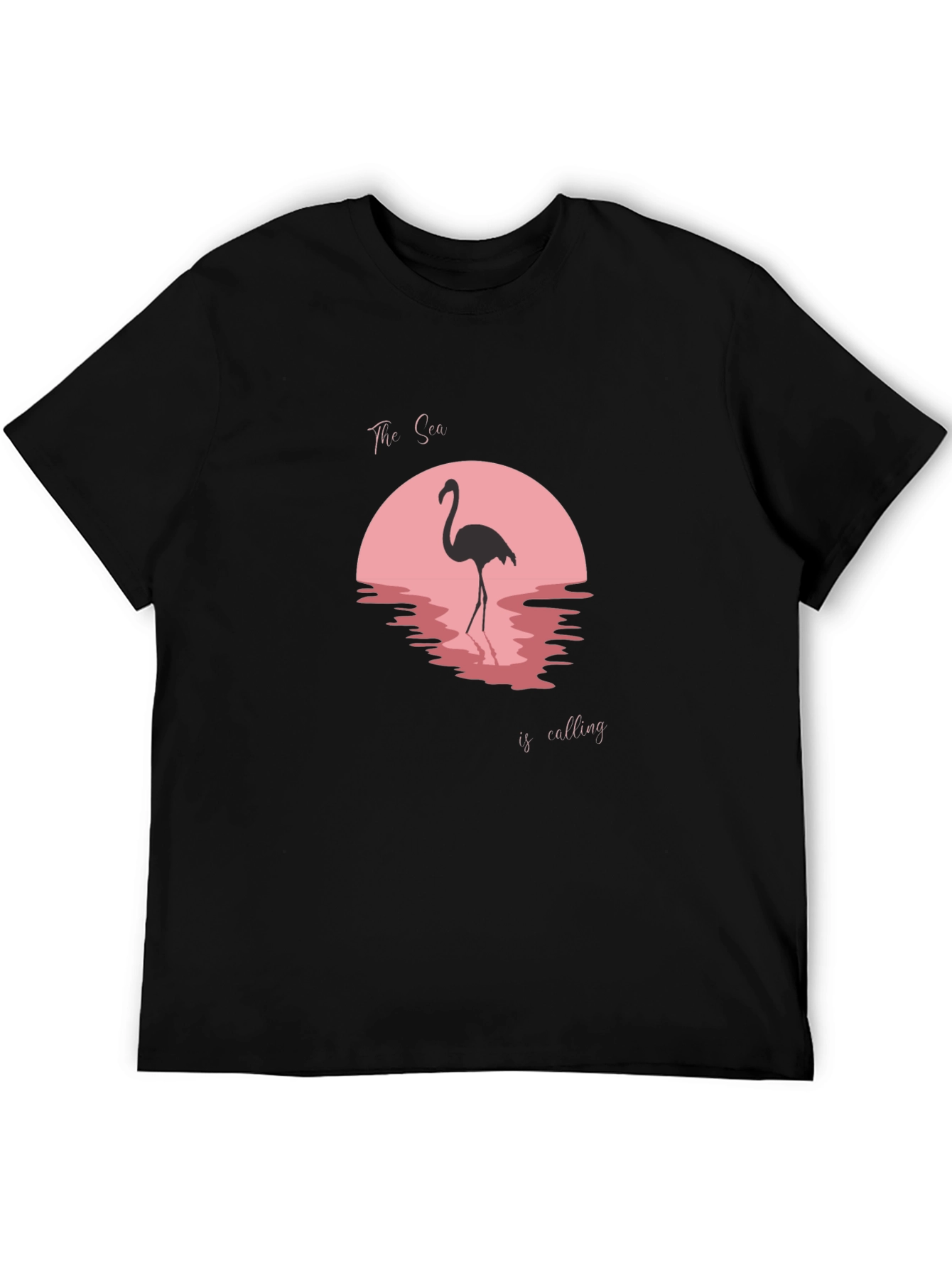 Flamingo Sunset Graphic Tee