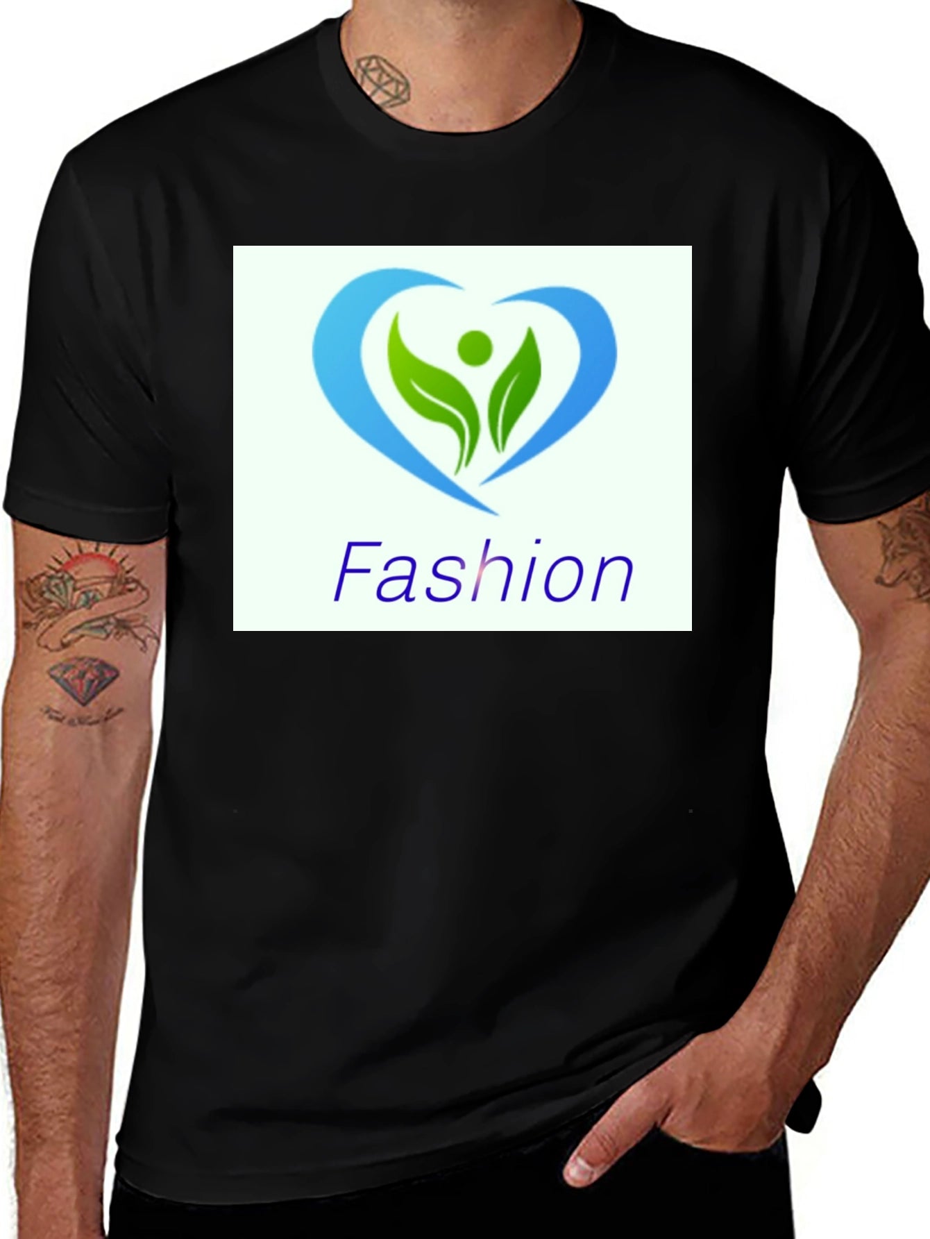 Eco Fashion Black T-Shirt