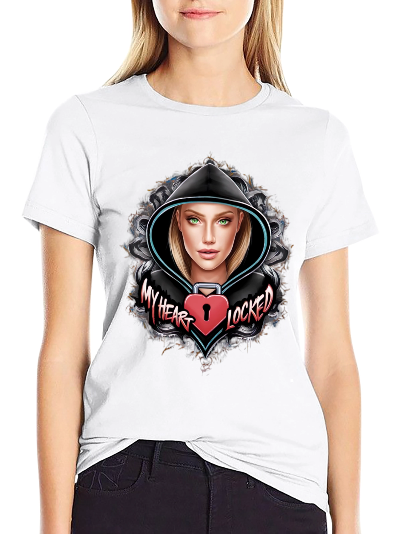 My Heart Locked Graphic Tee