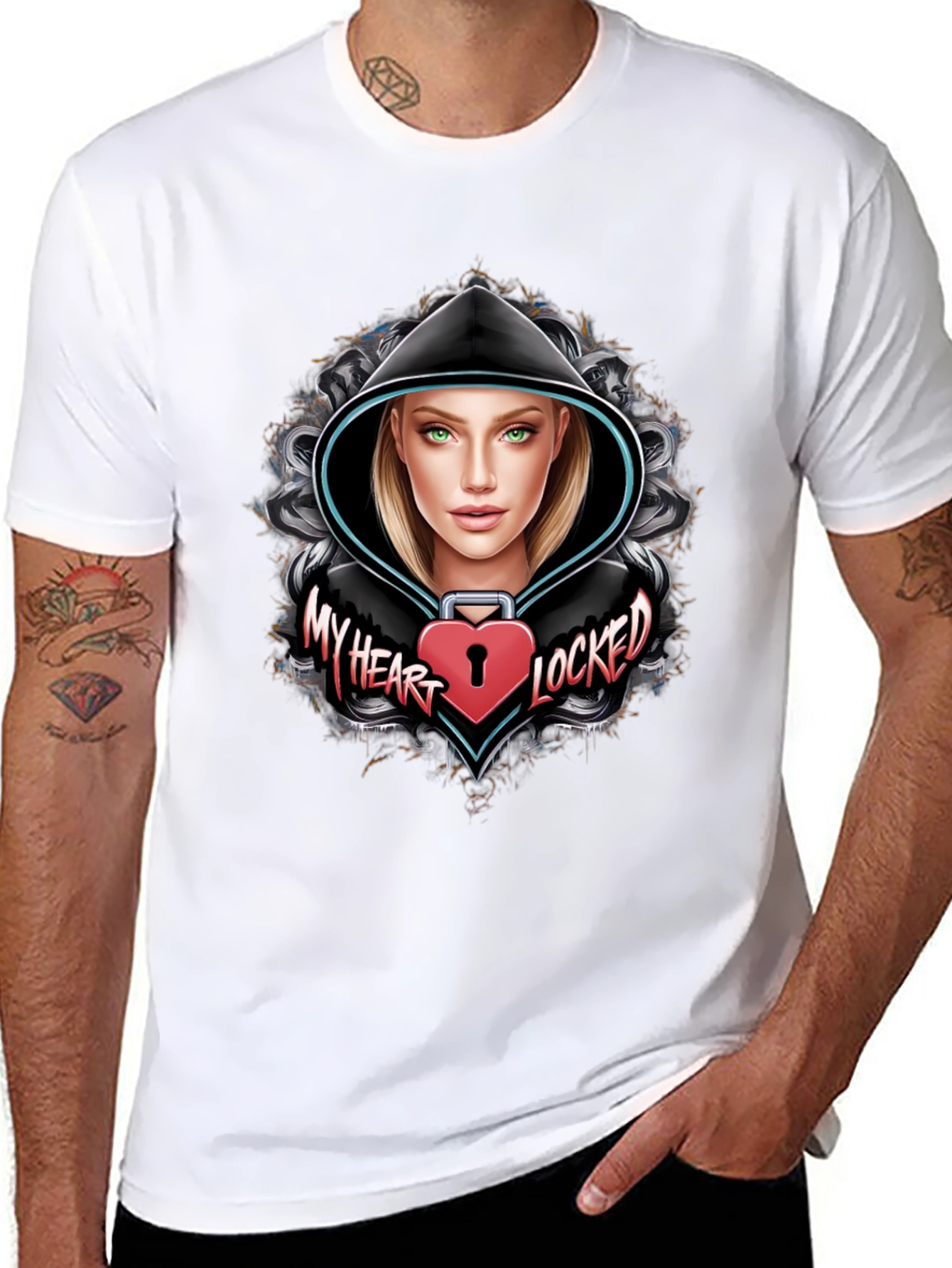 My Heart Locked Graphic Tee