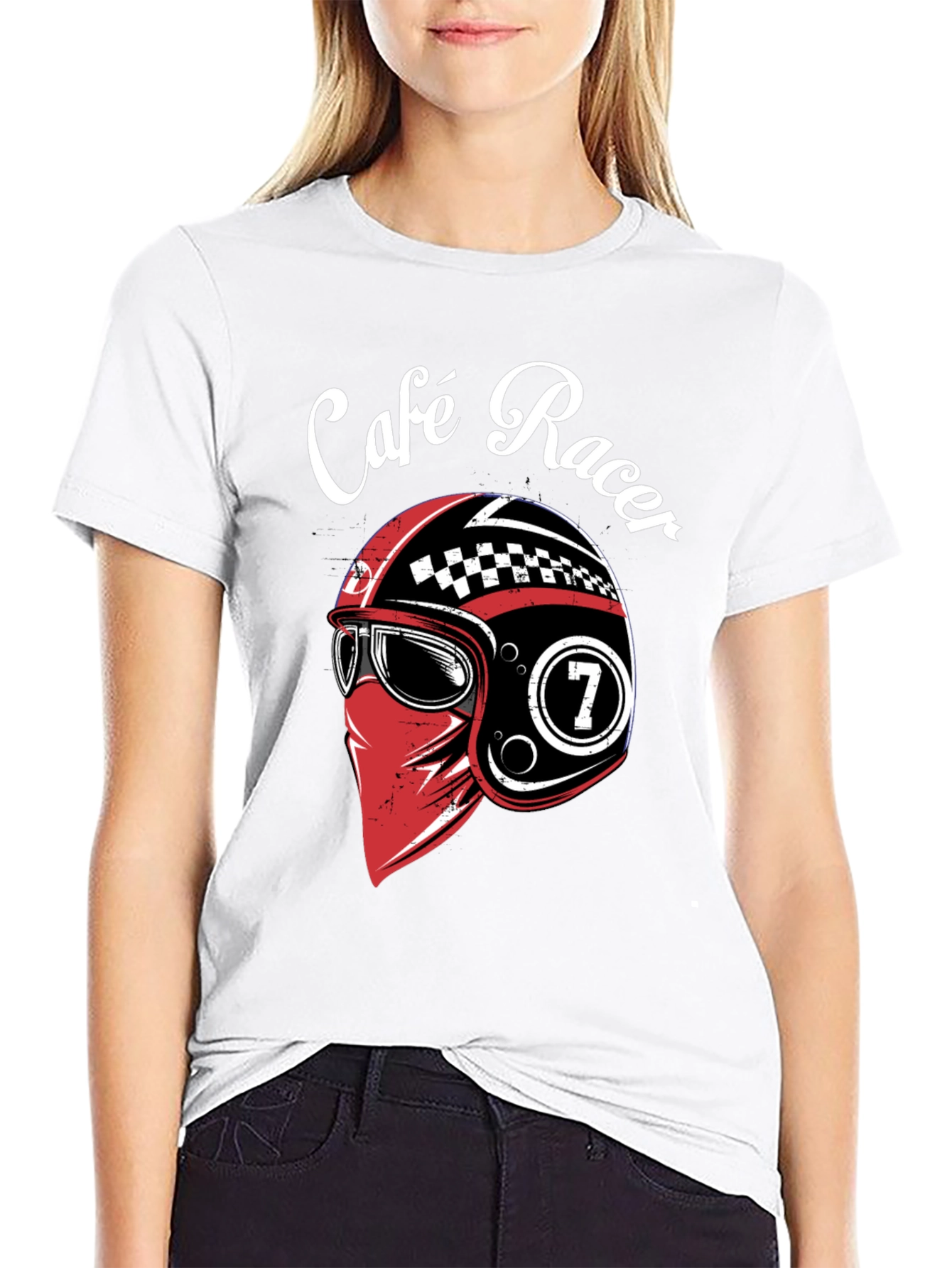 Cafe Racer Graphic Tee - Black T-Shirt