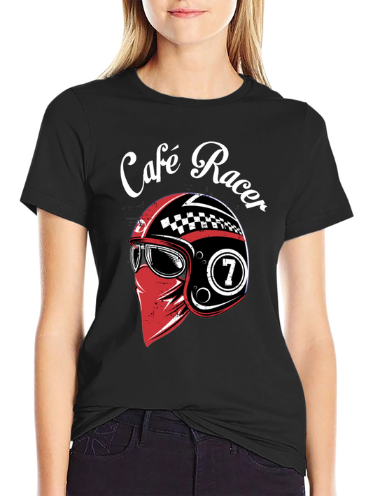 Cafe Racer Graphic Tee - Black T-Shirt