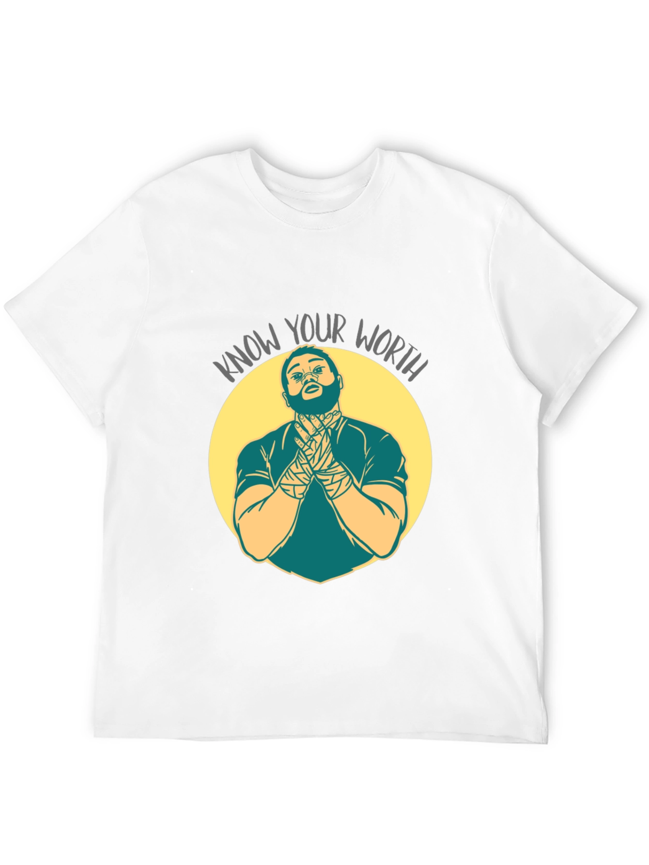 Know Your Worth Graphic T-Shirt - Black