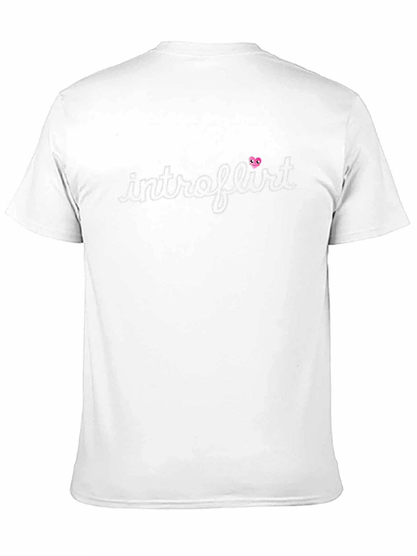 Introflirt Graphic Tee - Black Cotton Comfort