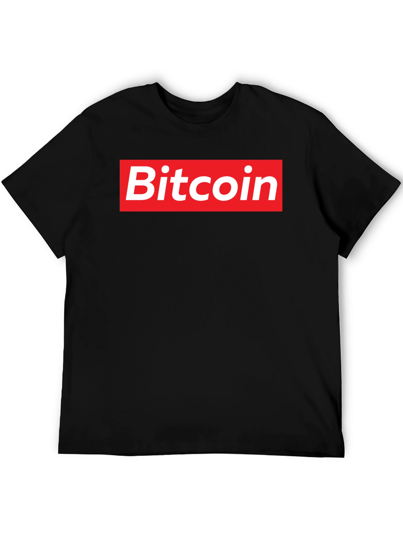 Bitcoin Box Logo T-Shirt - Trendy Crypto Tee