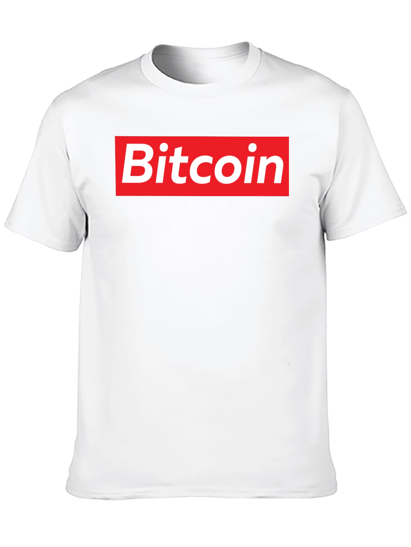 Bitcoin Box Logo T-Shirt - Trendy Crypto Tee