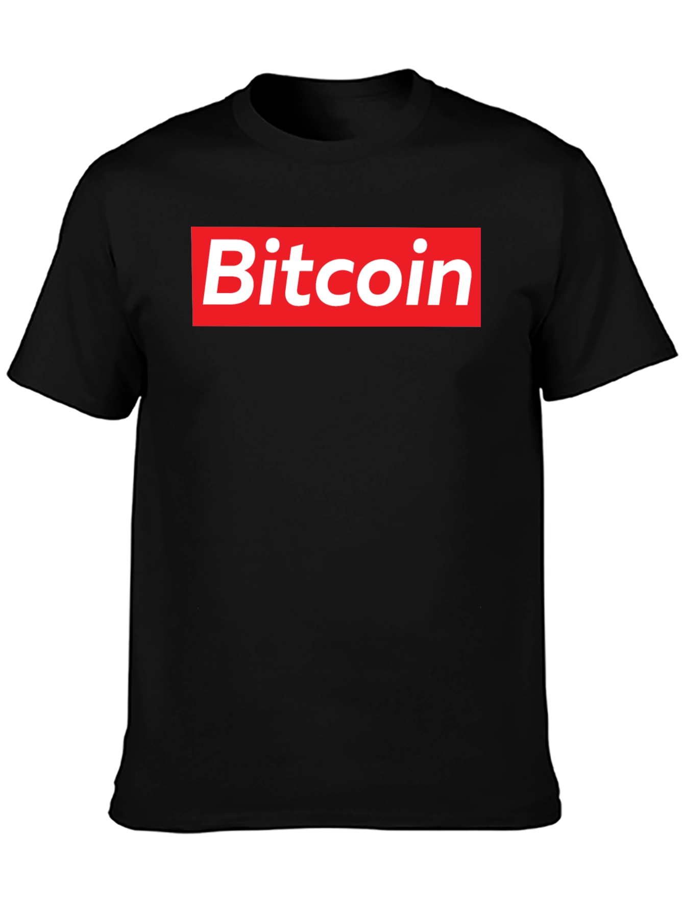 Bitcoin Box Logo T-Shirt - Trendy Crypto Tee
