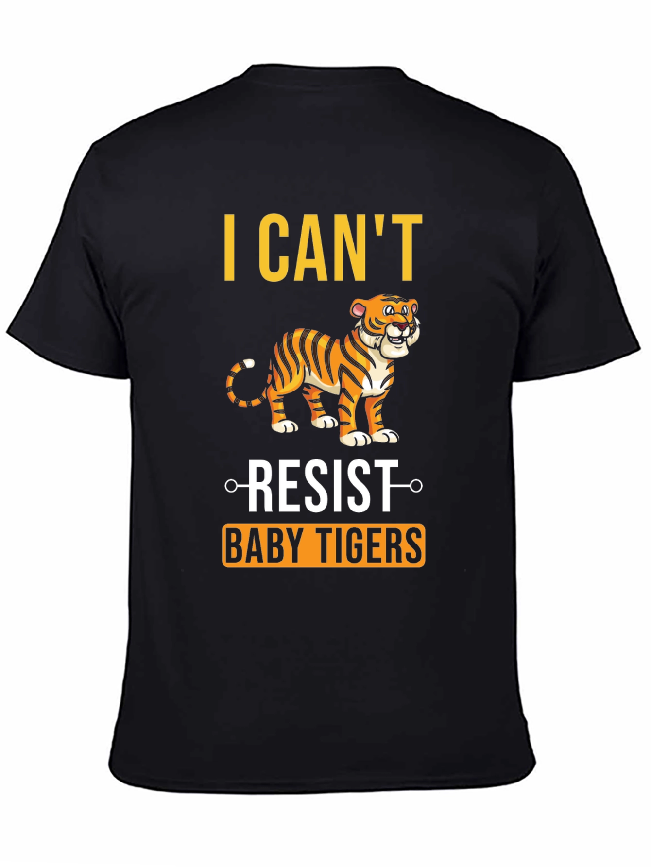 I Cant Resist Baby Tigers Graphic T-Shirt