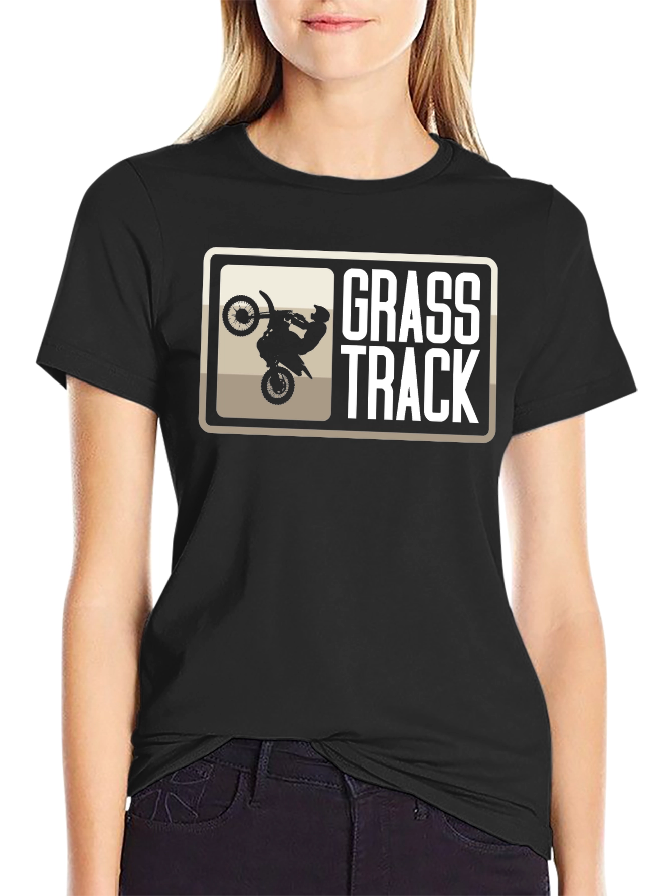 Grass Track T-Shirt - Motorcycle Racing Tee