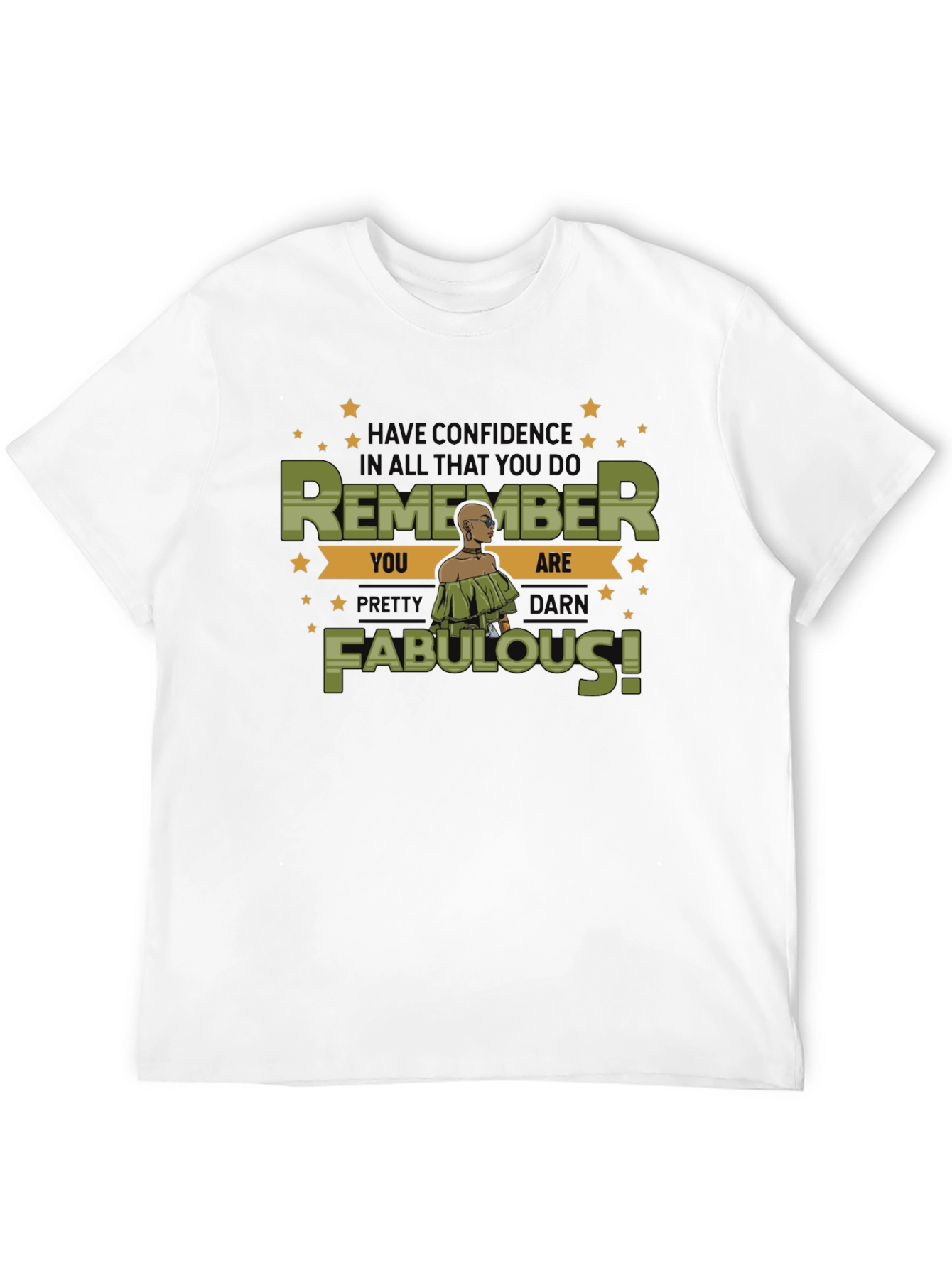 Confidence Fabulous Graphic T-Shirt