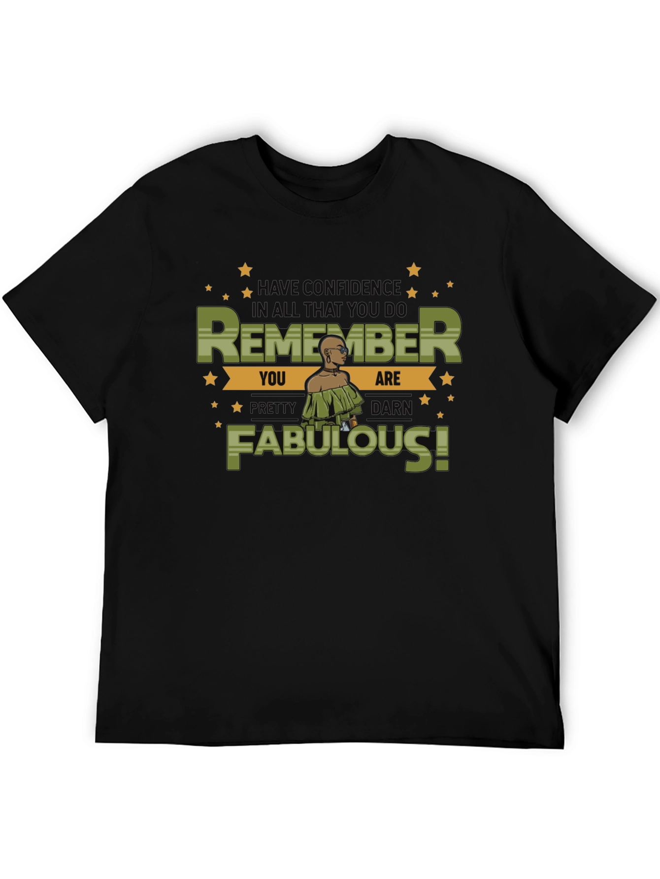 Confidence Fabulous Graphic T-Shirt