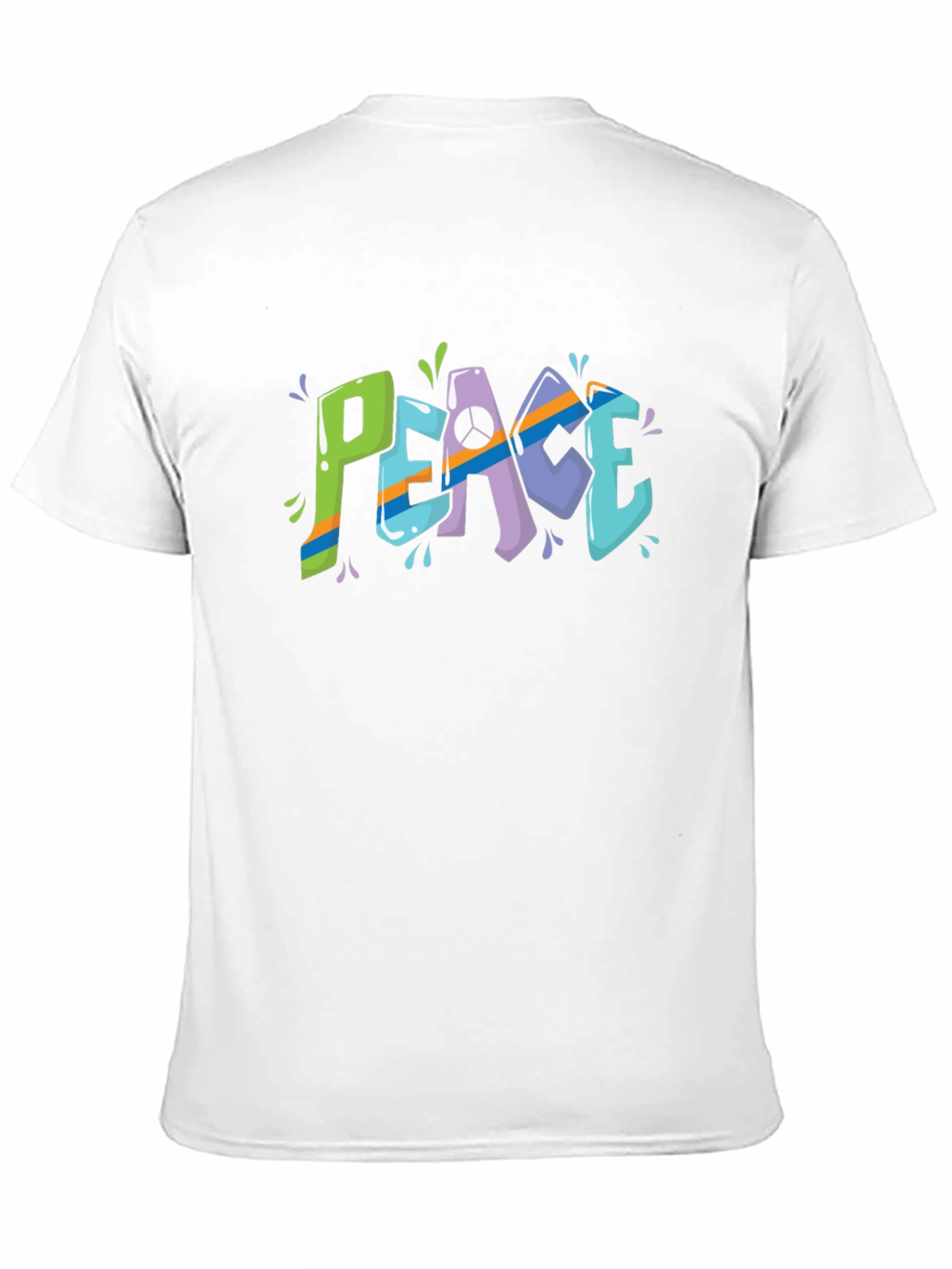 Peace Sign Graphic T-Shirt - Stylish & Trendy