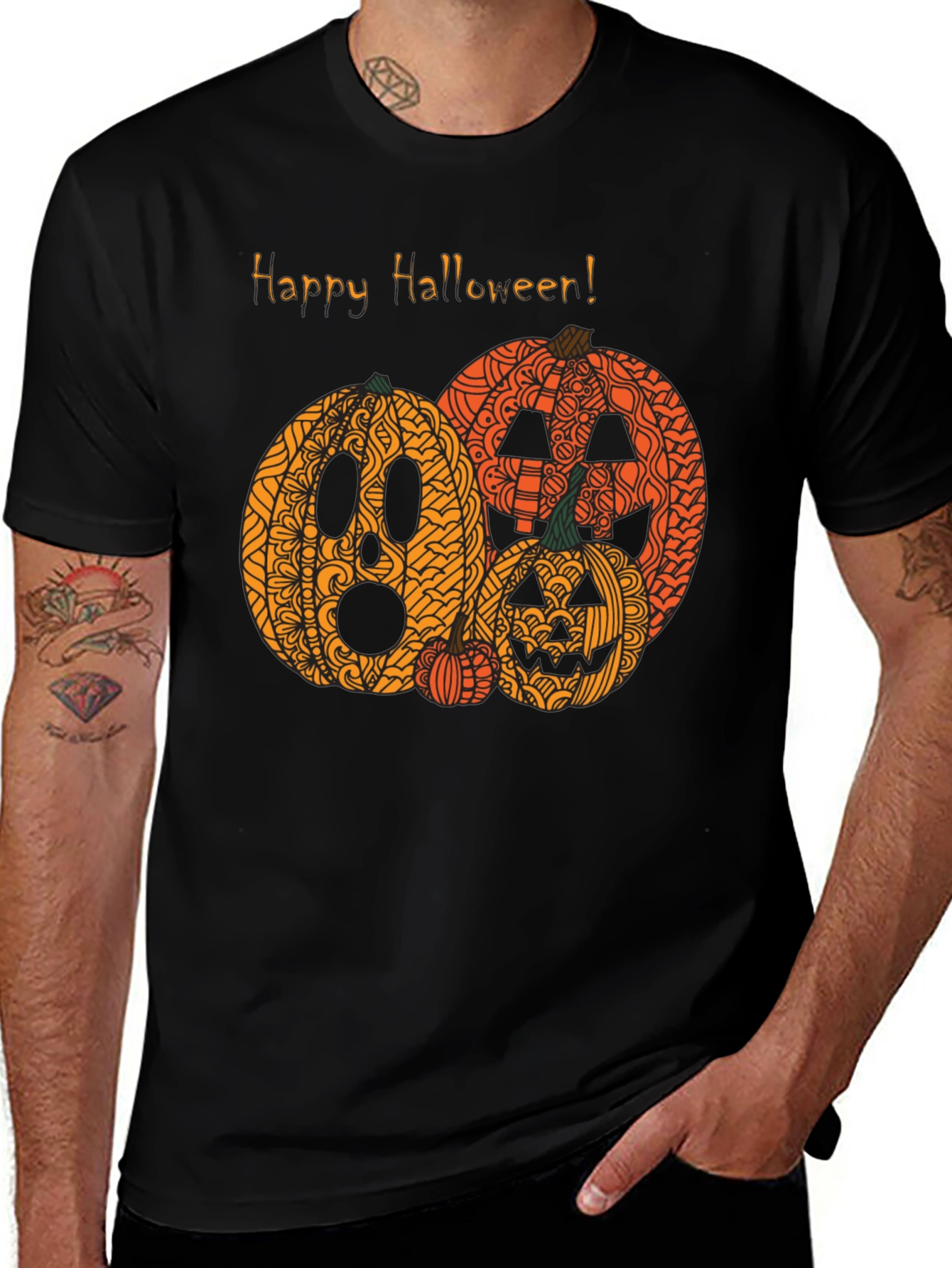 Happy Halloween Pumpkin T-Shirt