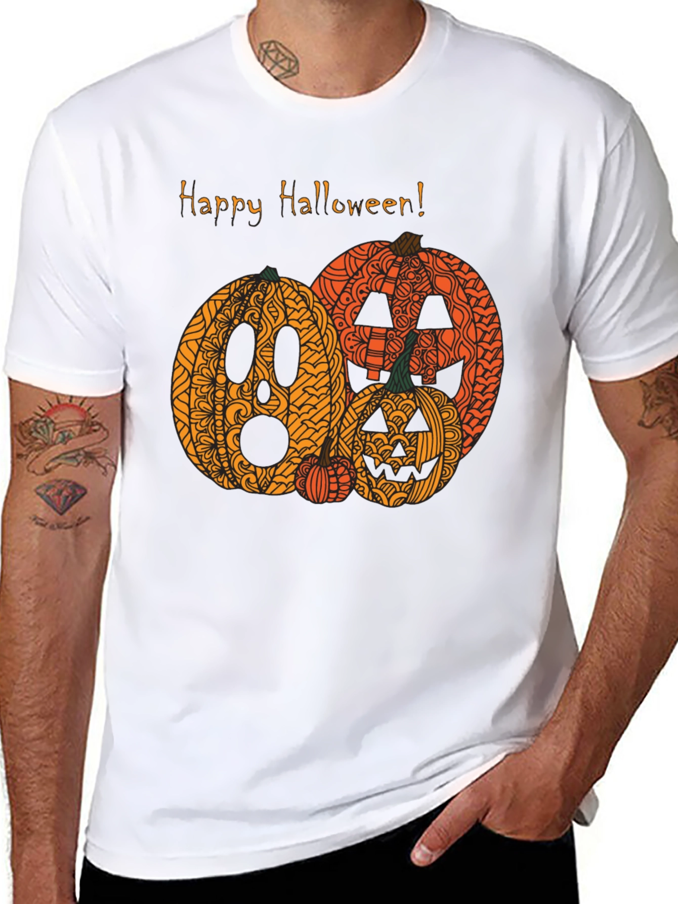 Happy Halloween Pumpkin T-Shirt