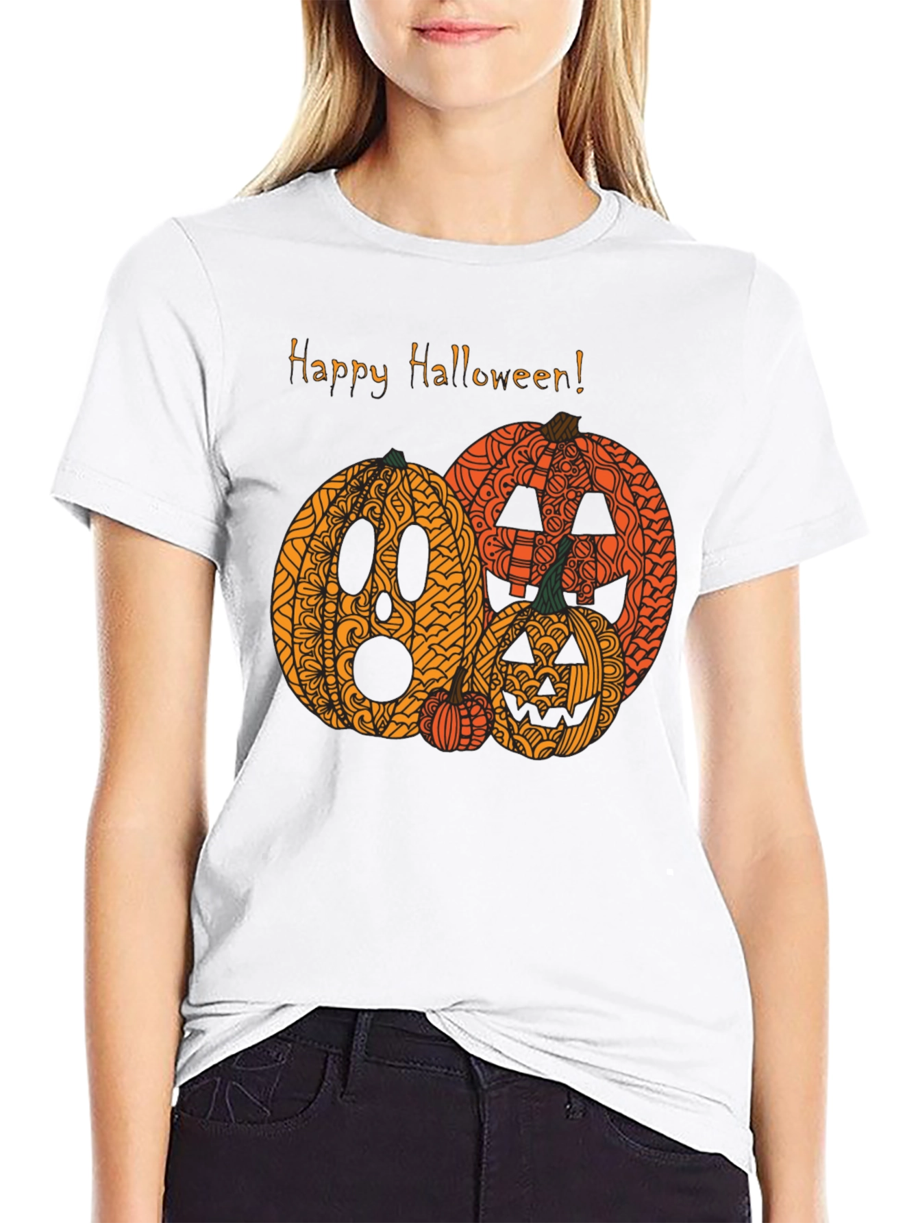 Happy Halloween Pumpkin T-Shirt