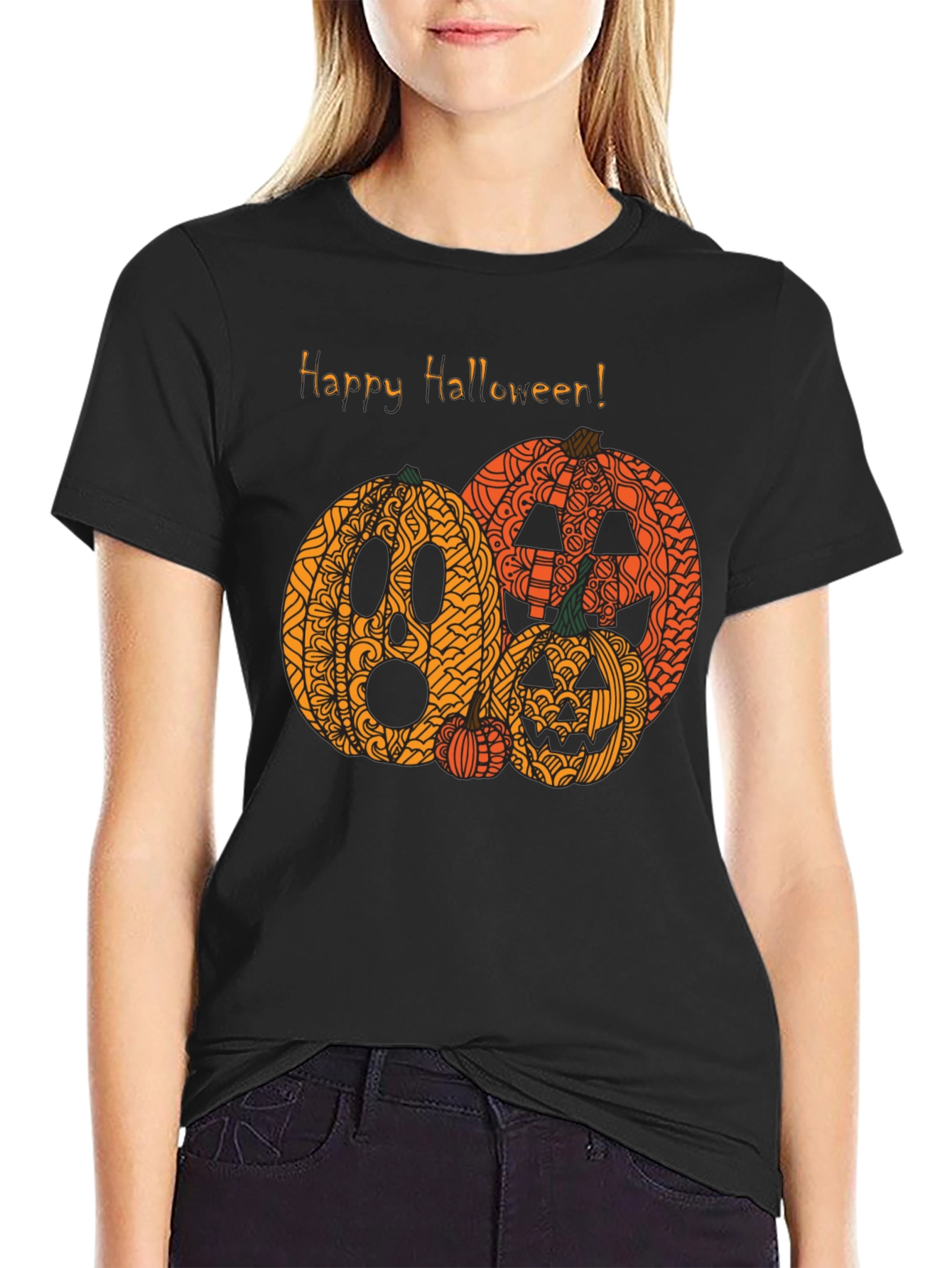 Happy Halloween Pumpkin T-Shirt