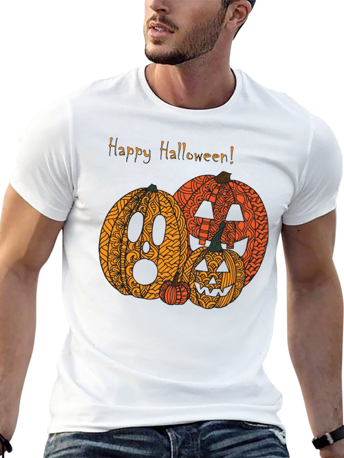 Happy Halloween Pumpkin T-Shirt