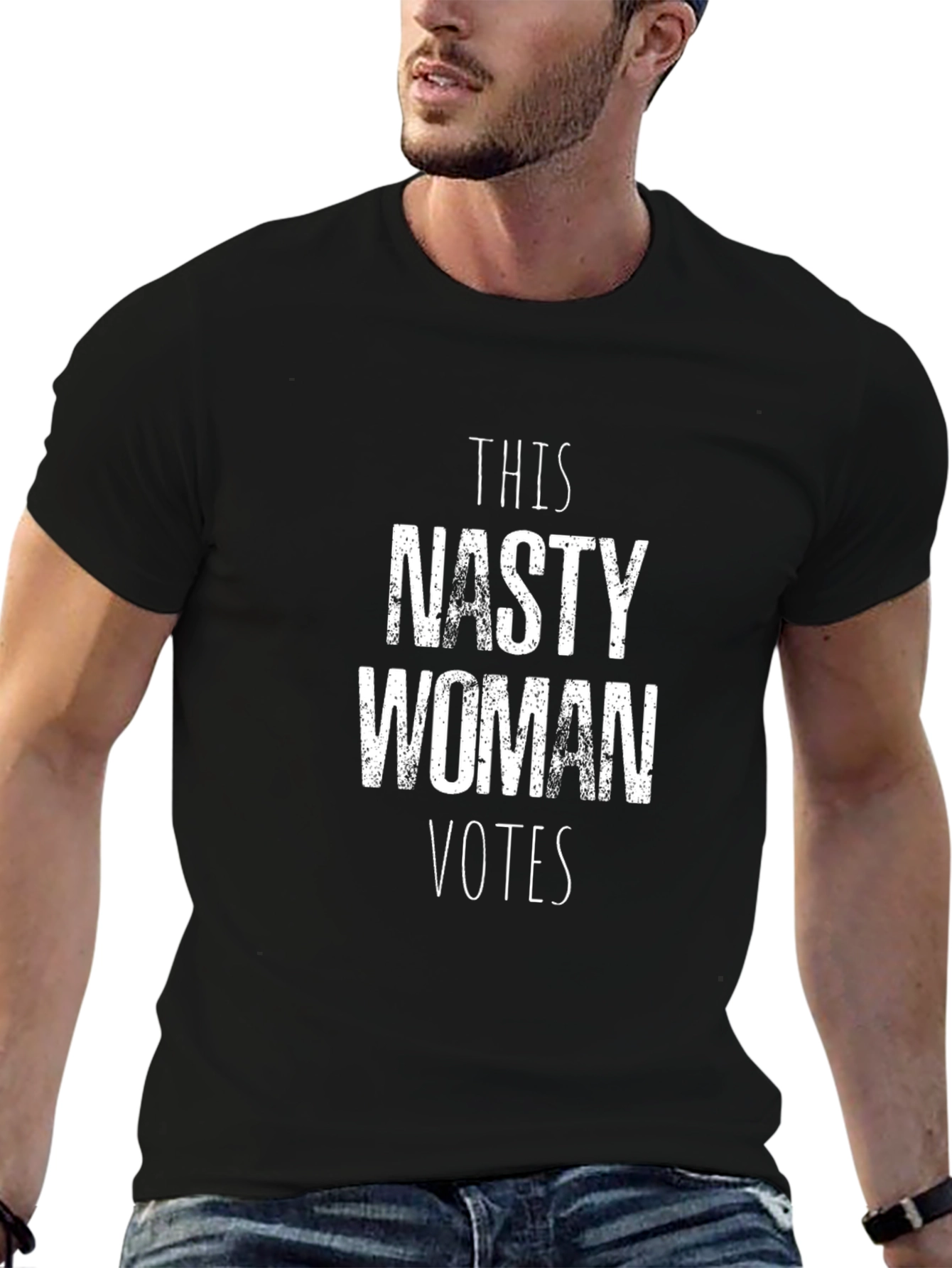 Nasty Woman Votes Graphic T-Shirt
