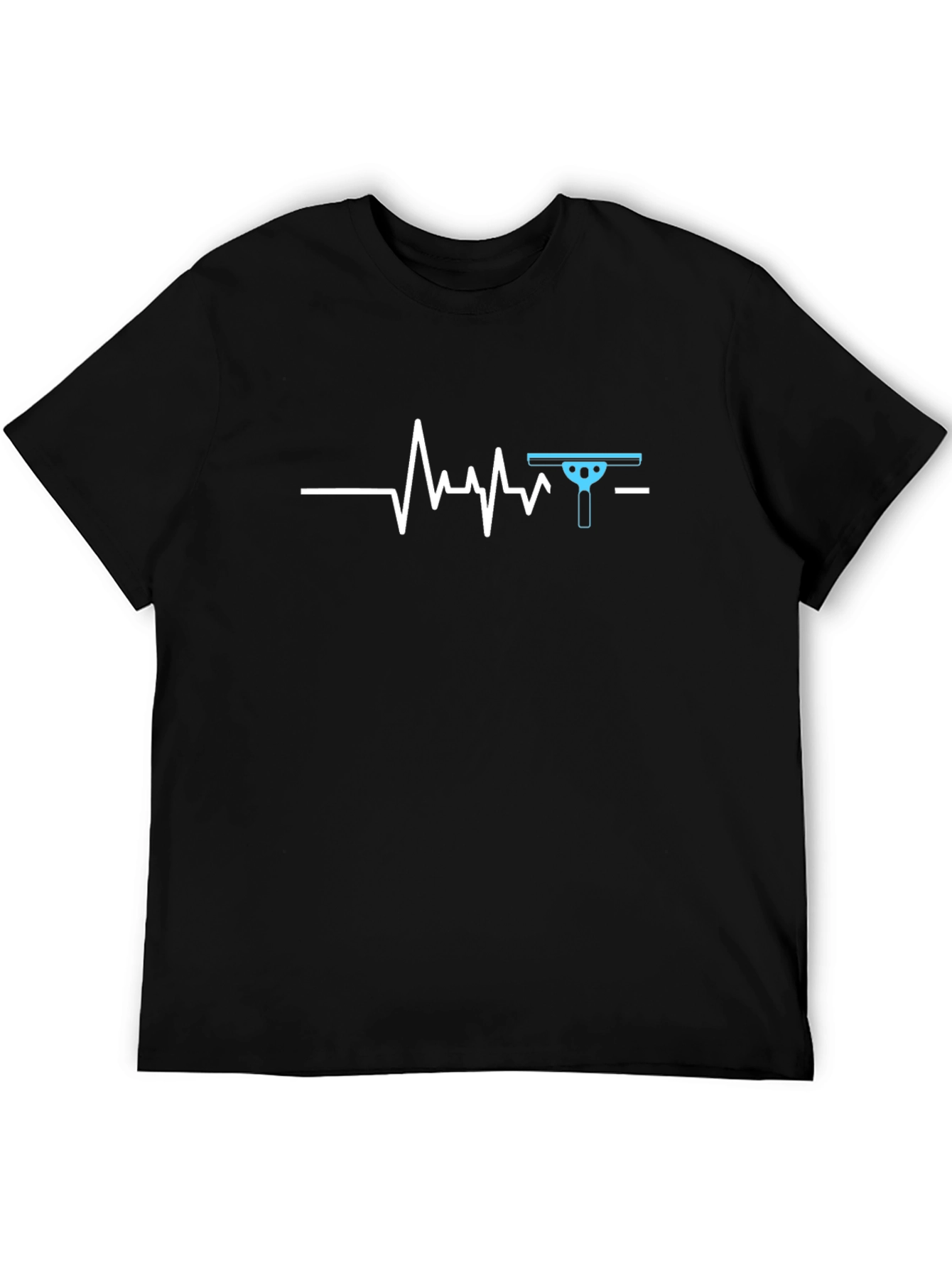 Window Cleaner Heartbeat T-Shirt - Cleaning Obsessed!