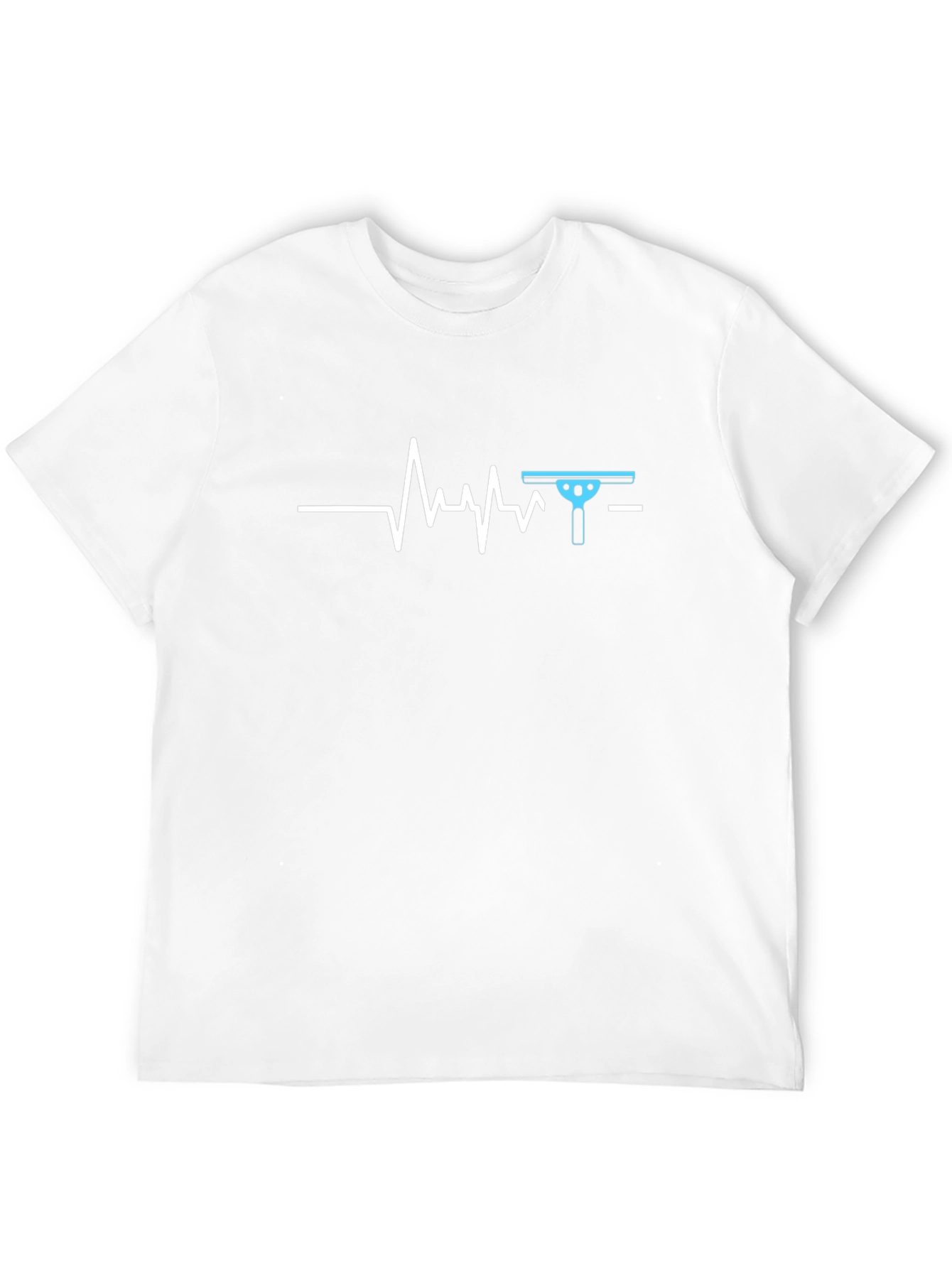 Window Cleaner Heartbeat T-Shirt - Cleaning Obsessed!