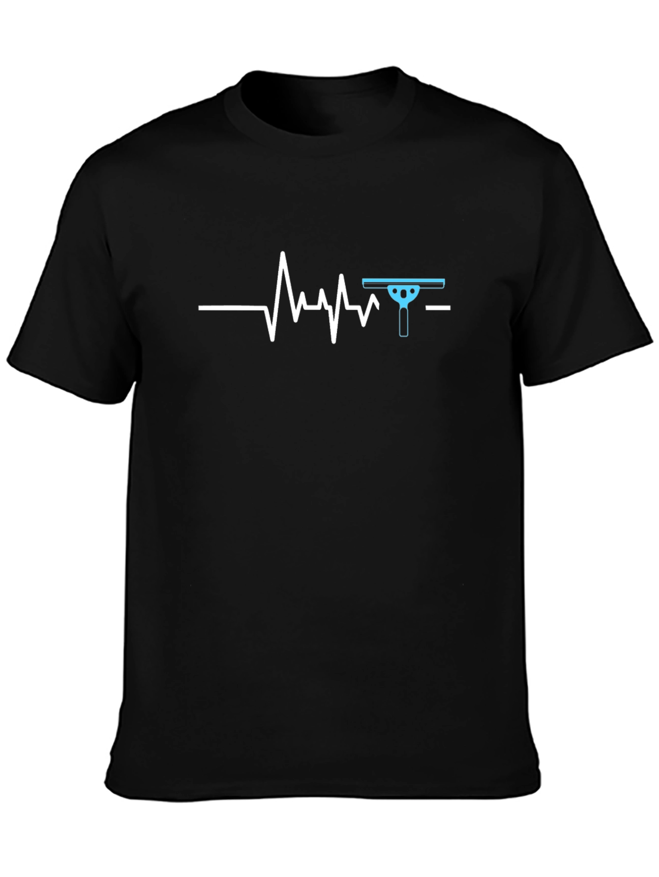 Window Cleaner Heartbeat T-Shirt - Cleaning Obsessed!
