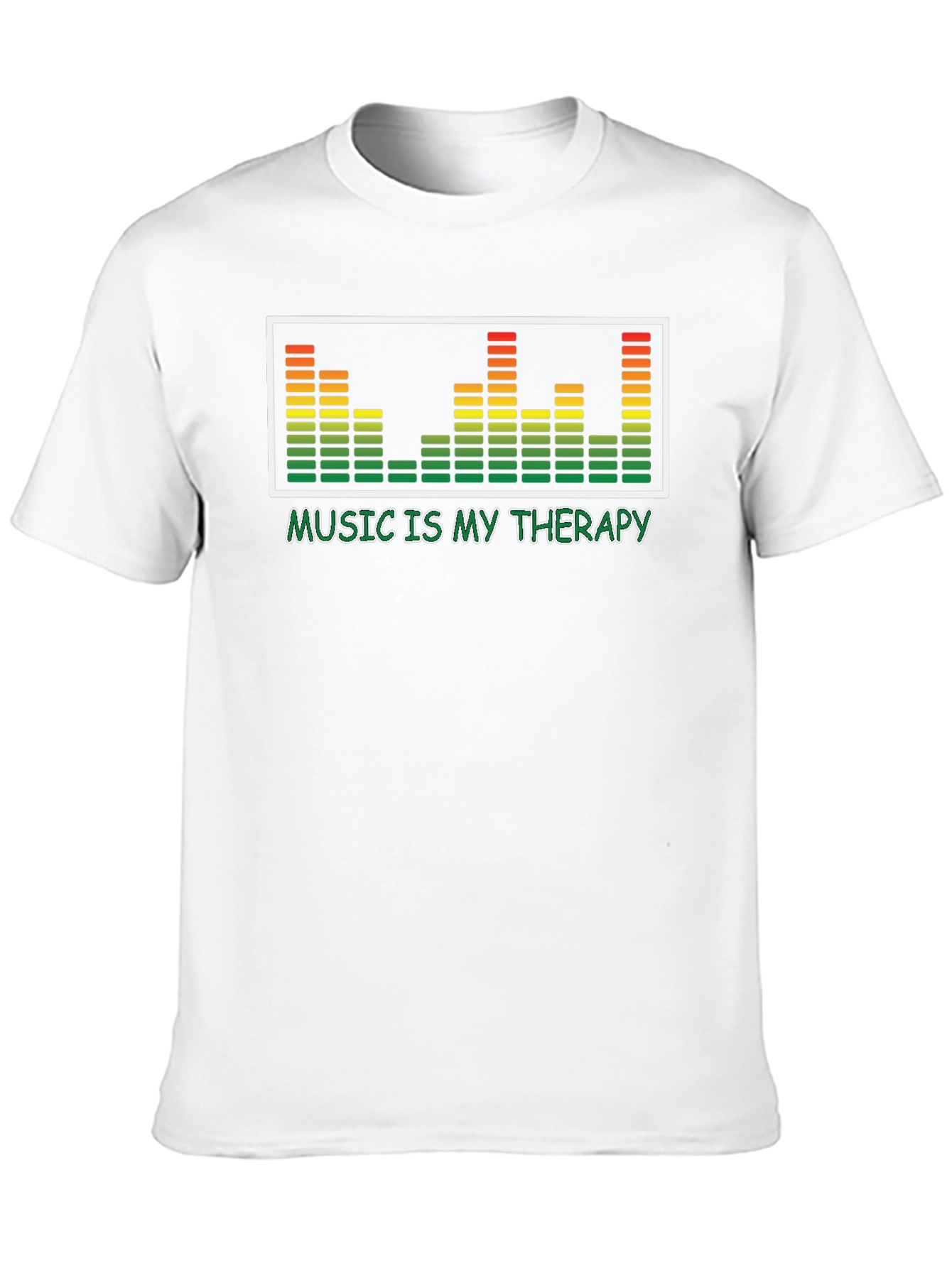 Music is My Therapy T-Shirt - Graphic Tee