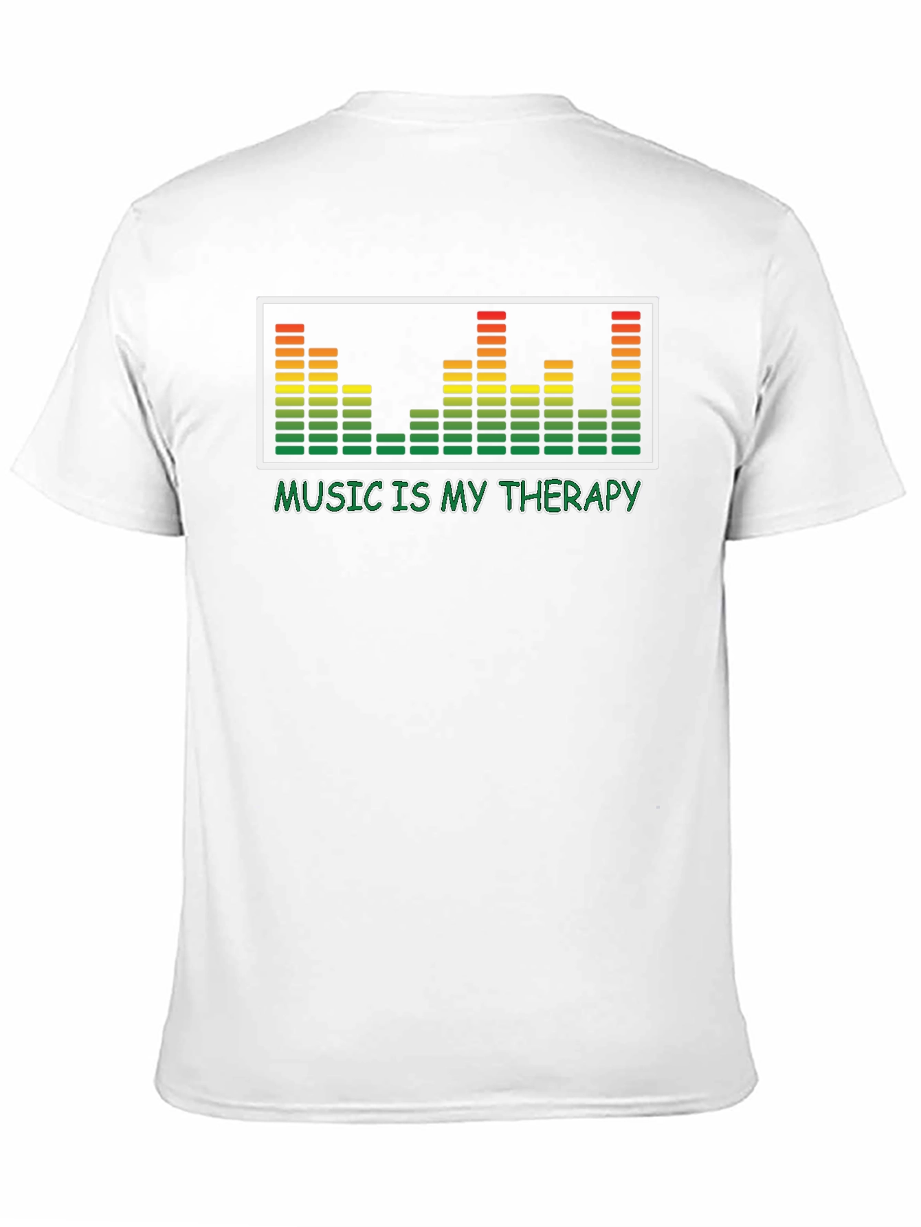 Music is My Therapy T-Shirt - Graphic Tee