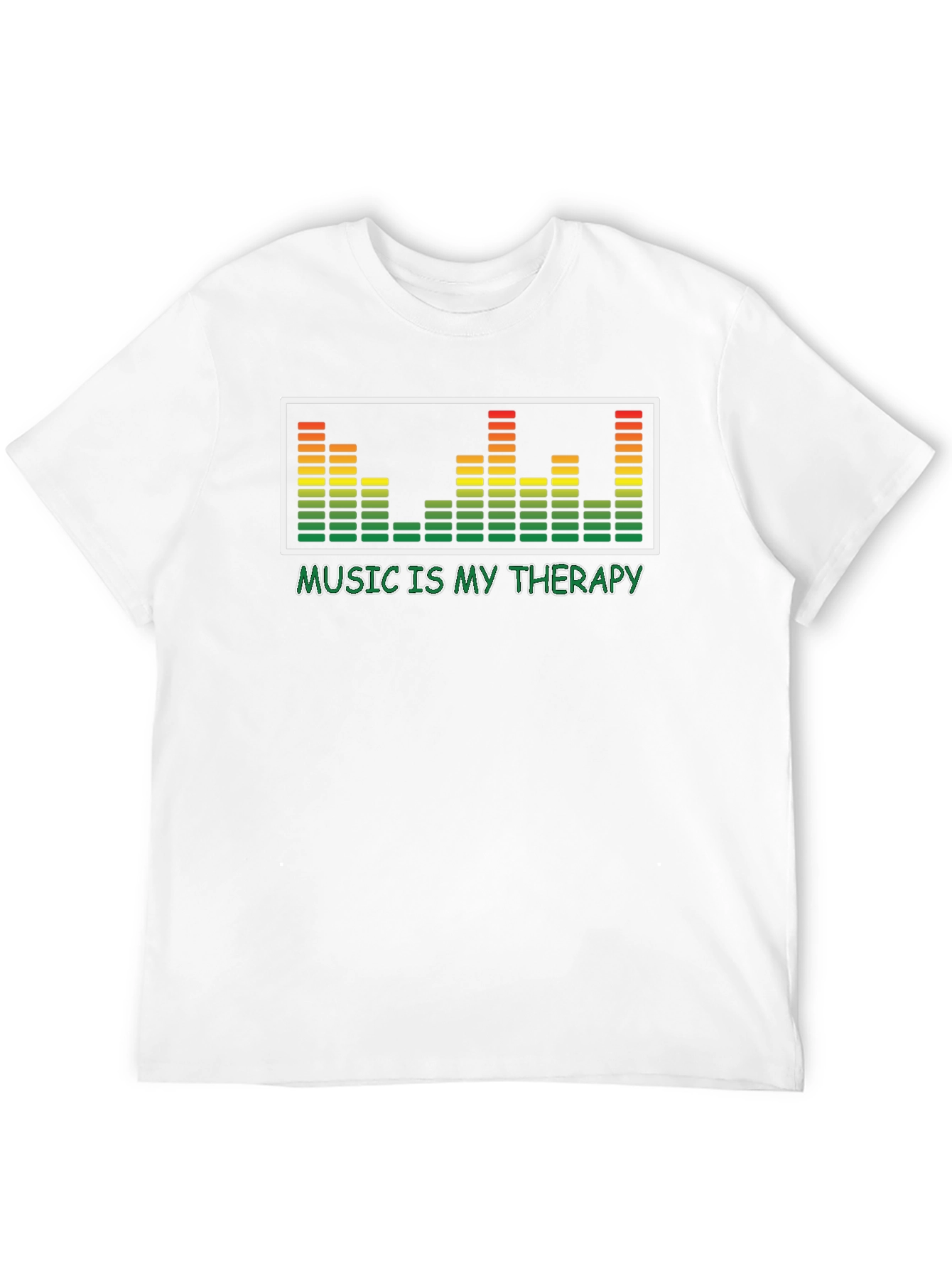 Music is My Therapy T-Shirt - Graphic Tee