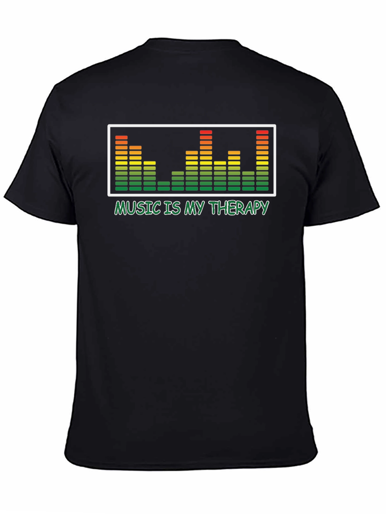 Music is My Therapy T-Shirt - Graphic Tee