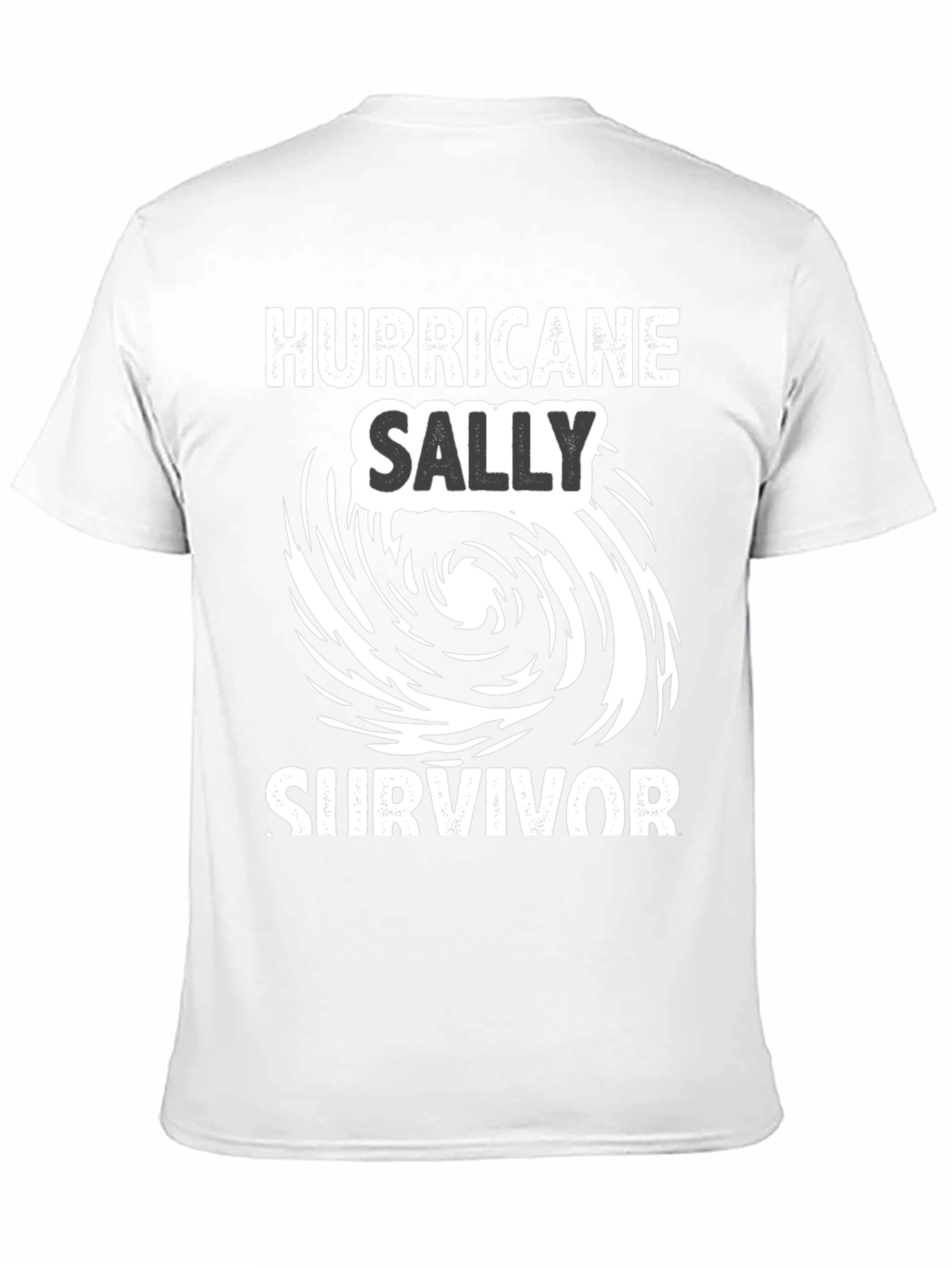 Hurricane Sally Survivor Black T-Shirt