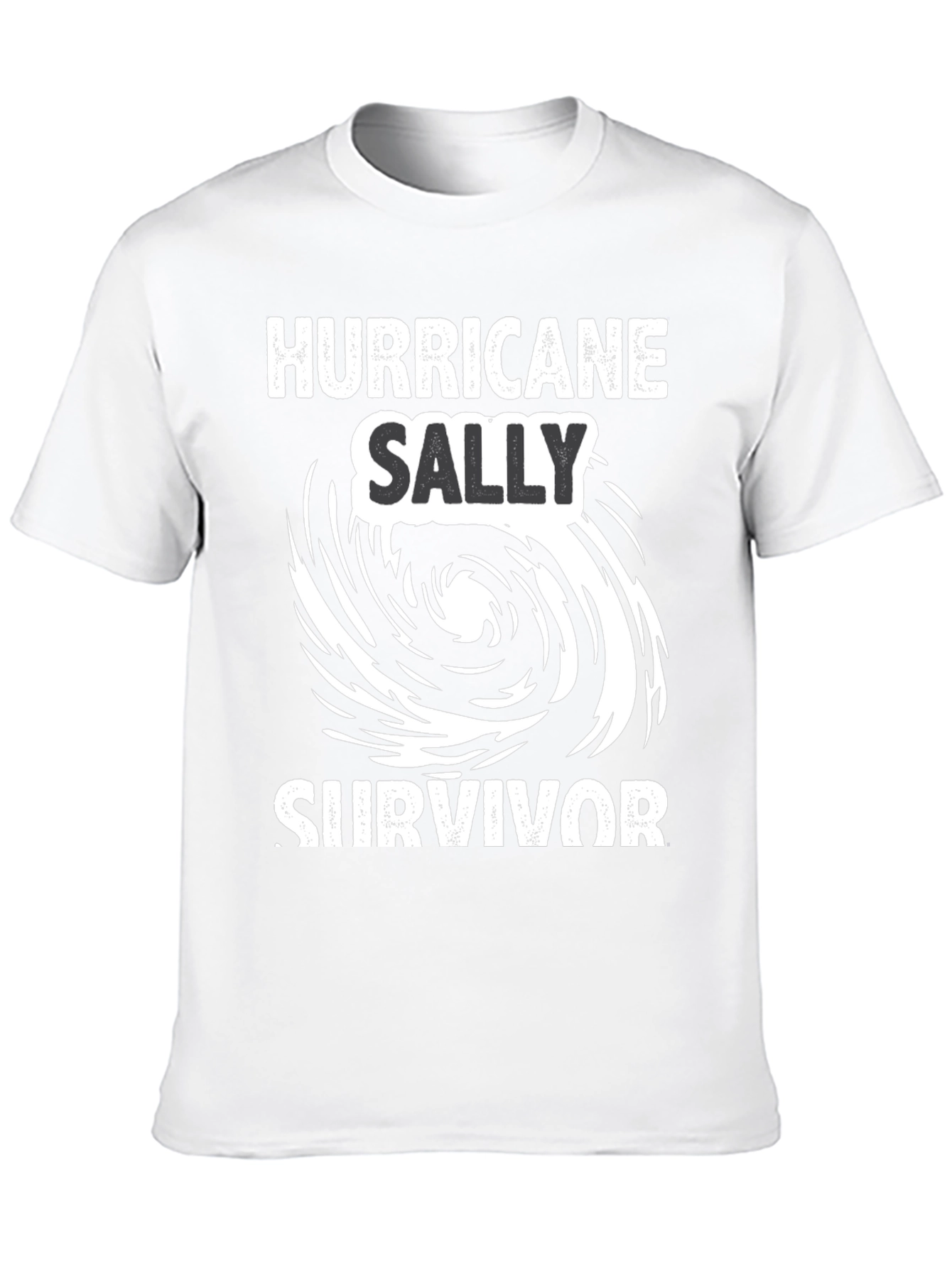 Hurricane Sally Survivor Black T-Shirt