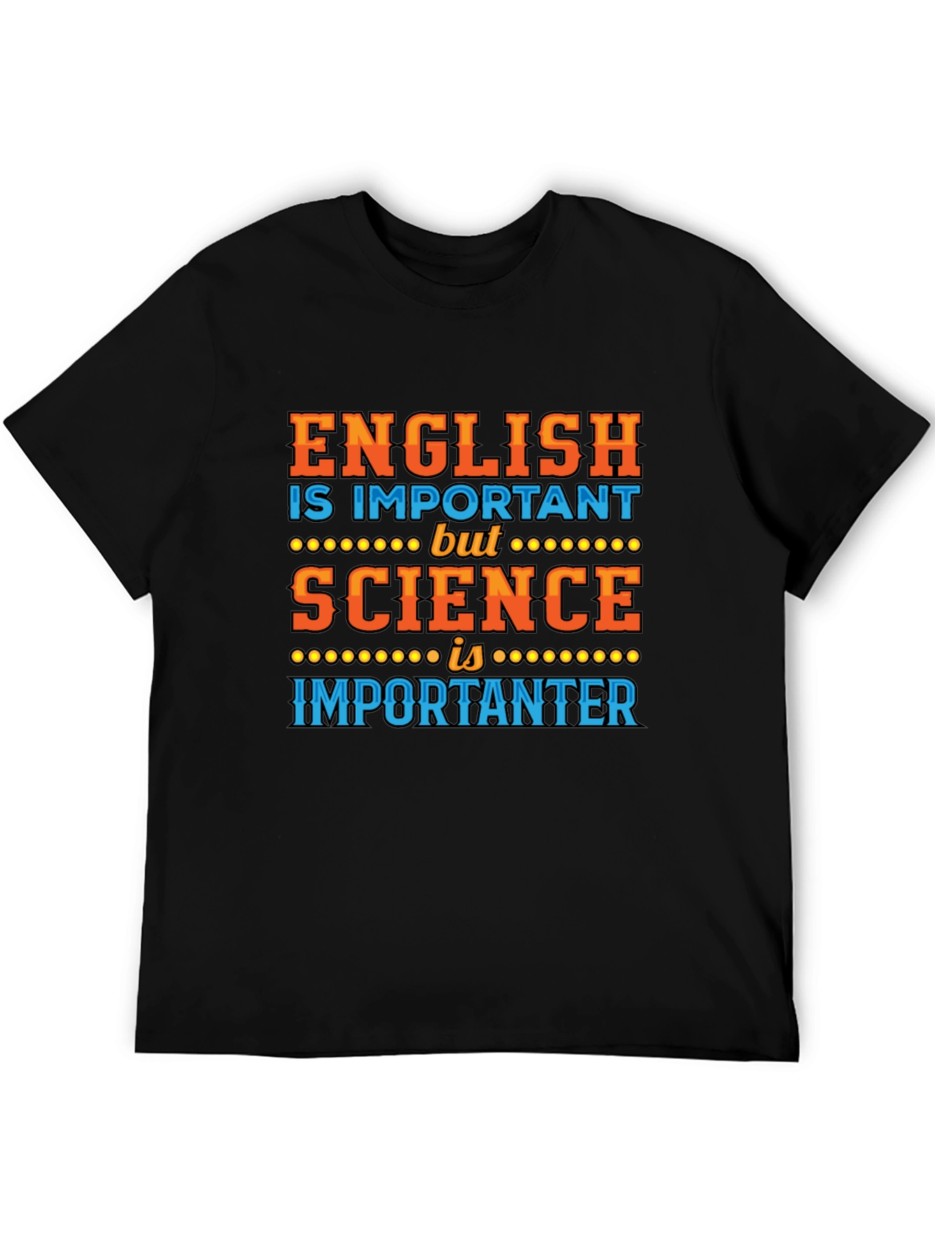 English vs. Science Tee - Importanter T-Shirt