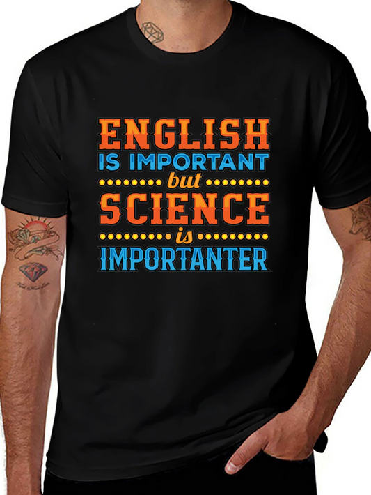 English vs. Science Tee - Importanter T-Shirt